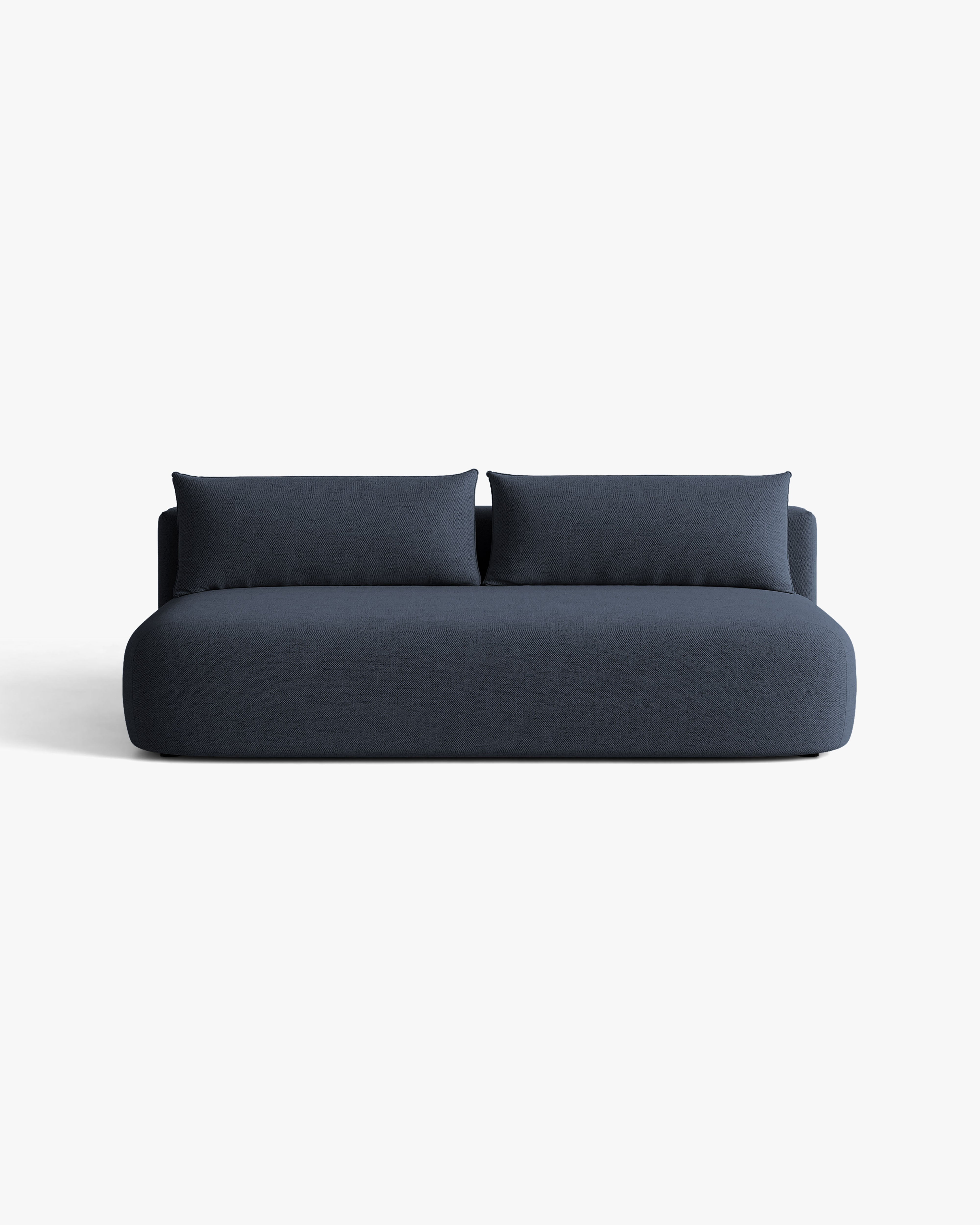 Sofa voor 3 personen met slaapfunctie HENA koninklijk blauw