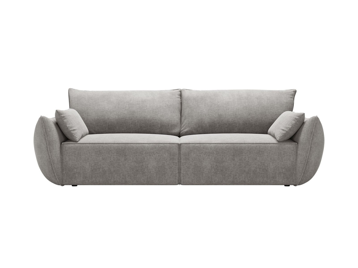 Sofa 3-osobowa z funkcją spania KAELLE jasnoszary szenil Over The Horizon – Micadoni