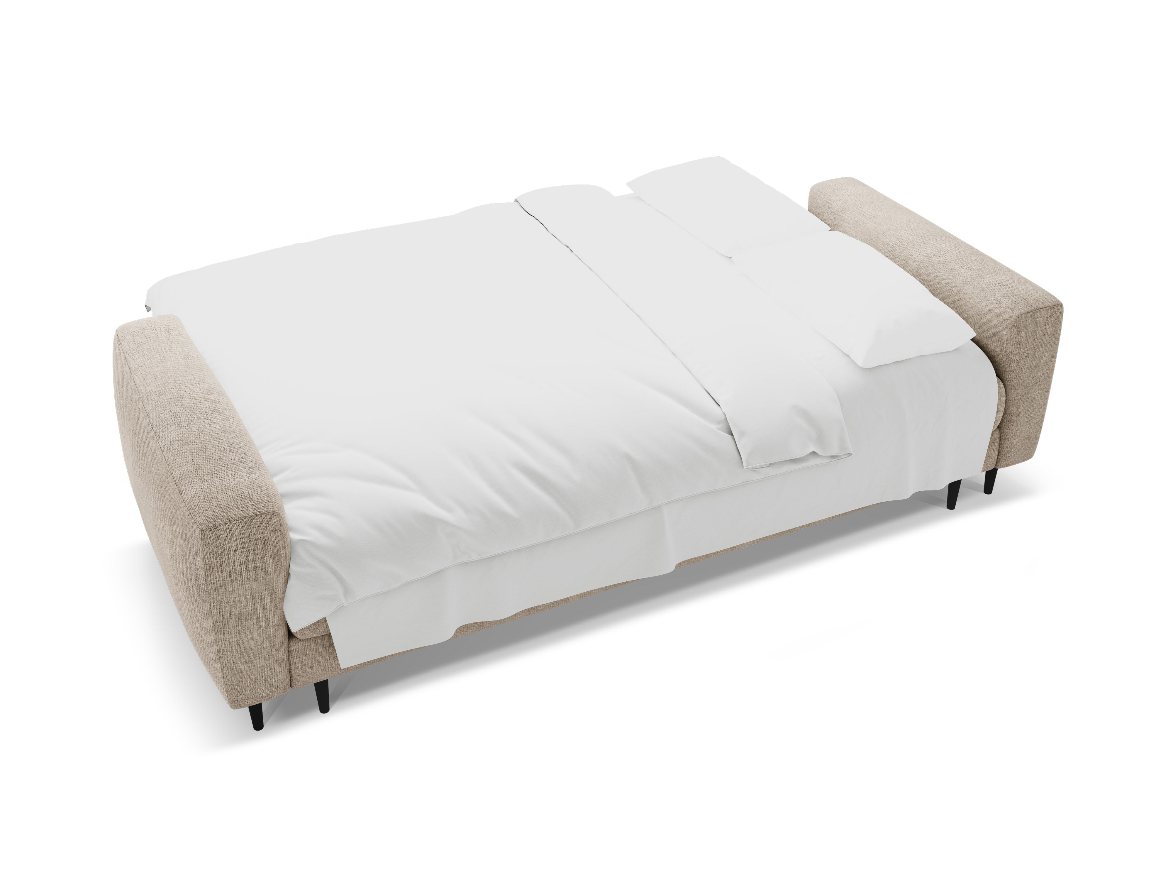 Sofa 3-zits met slaapfunctie BEMY beige