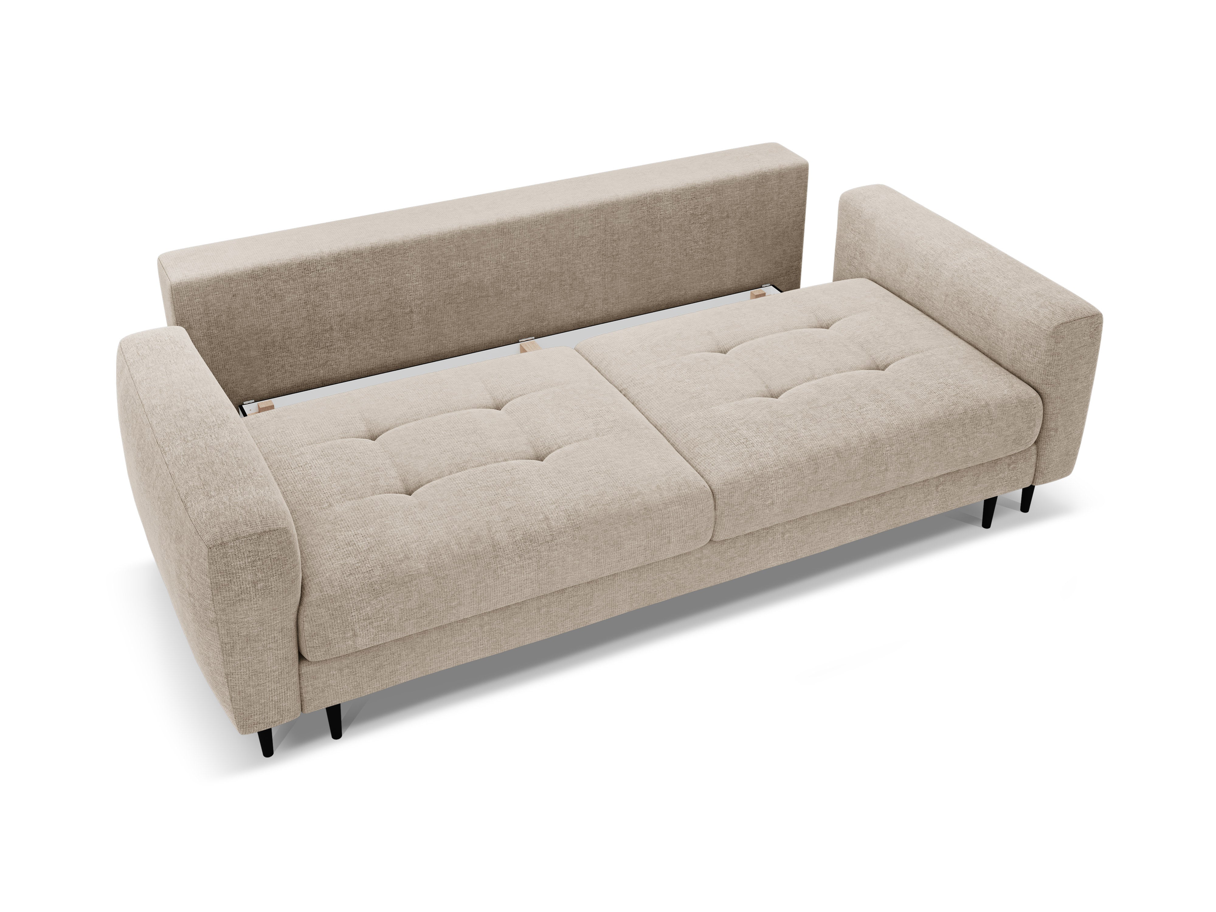Sofa 3-zits met slaapfunctie BEMY beige