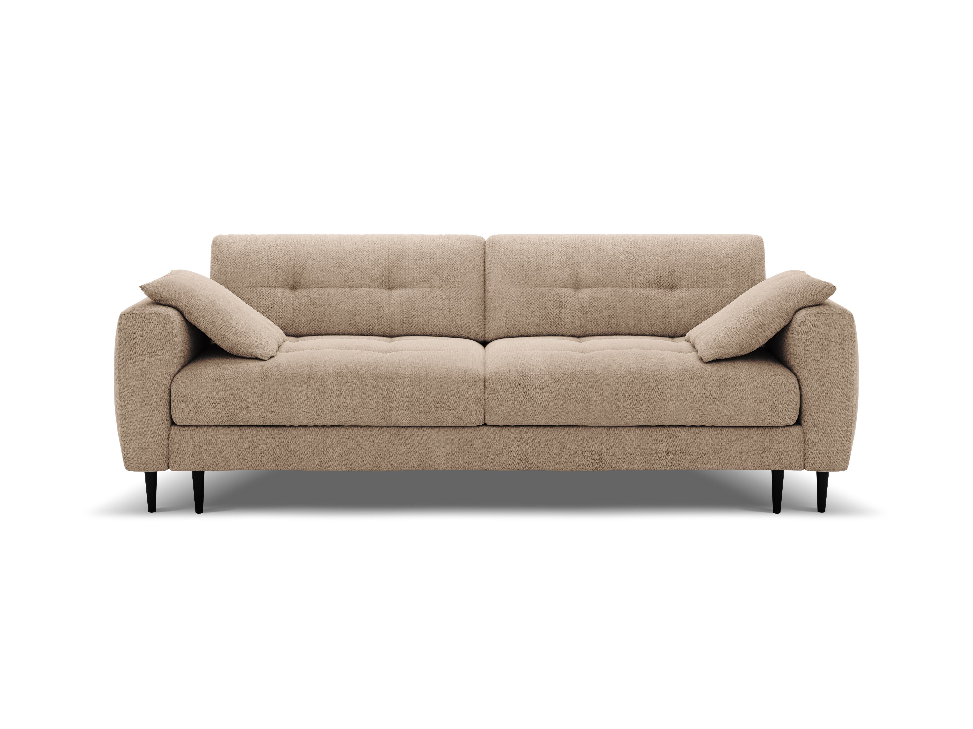 Sofa 3-zits met slaapfunctie BEMY zandkleurig
