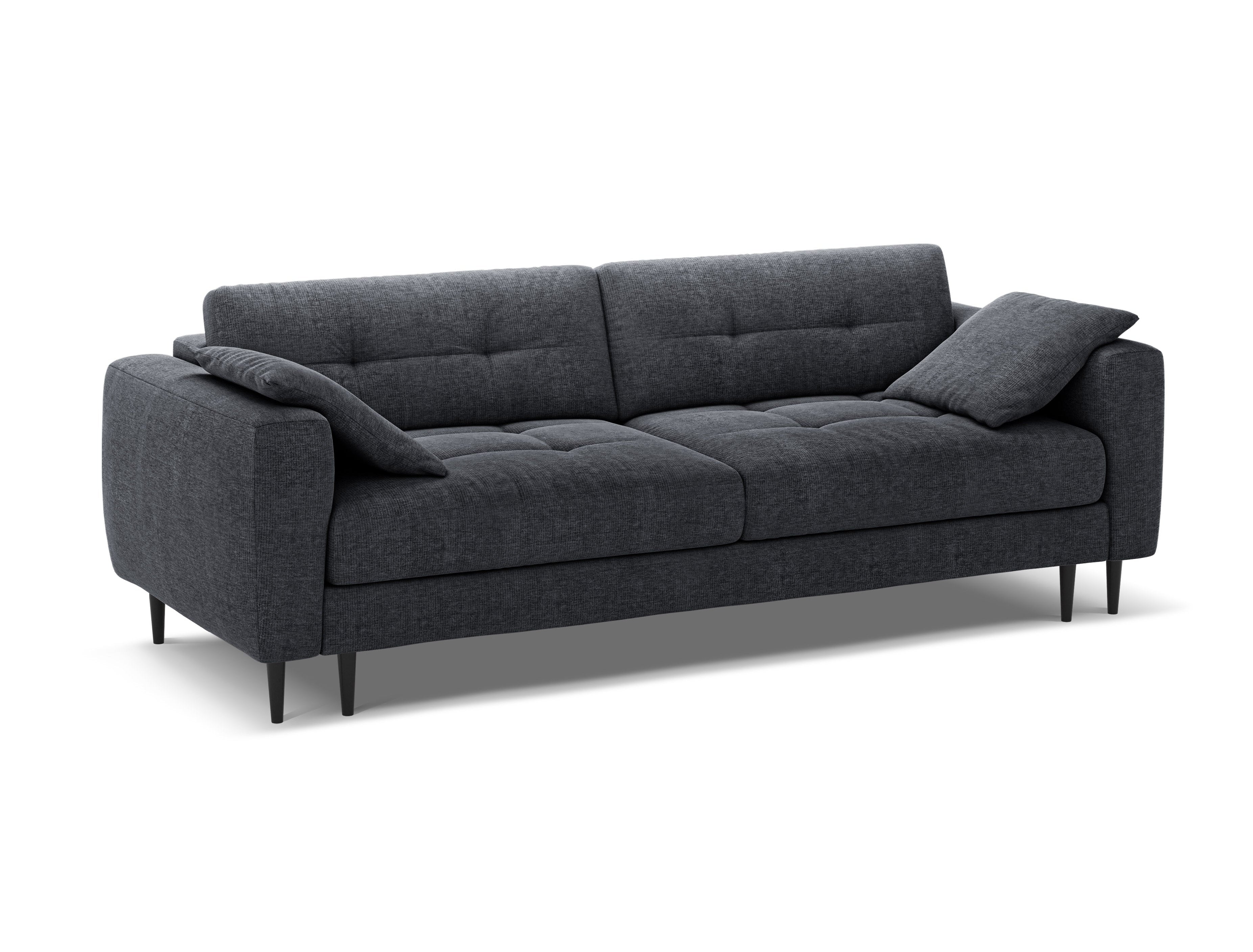 3-Seater Sofa with Sleeping Function BEMY Dark Blue