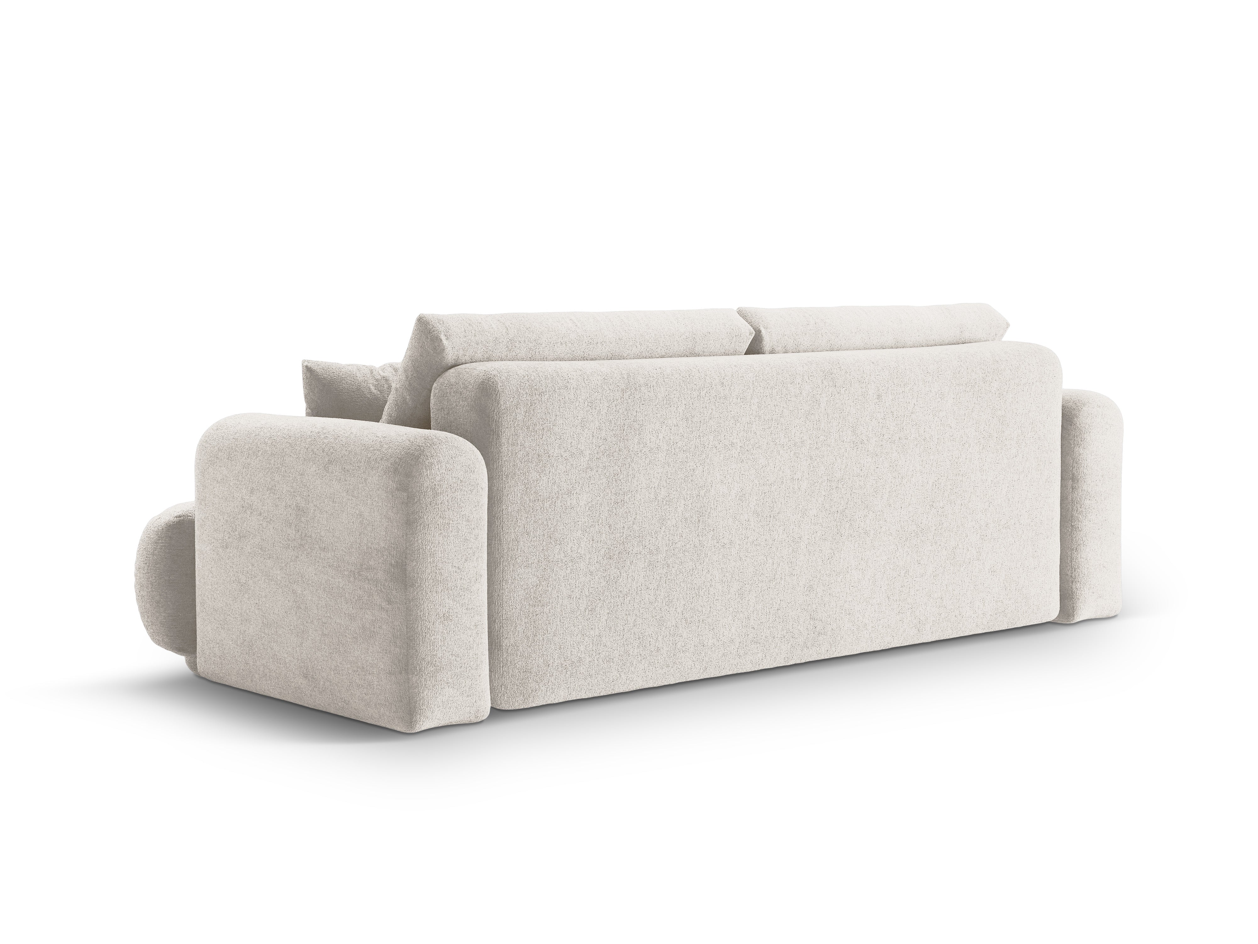 Sofa met slaapfunctie ELLA grijsbeige