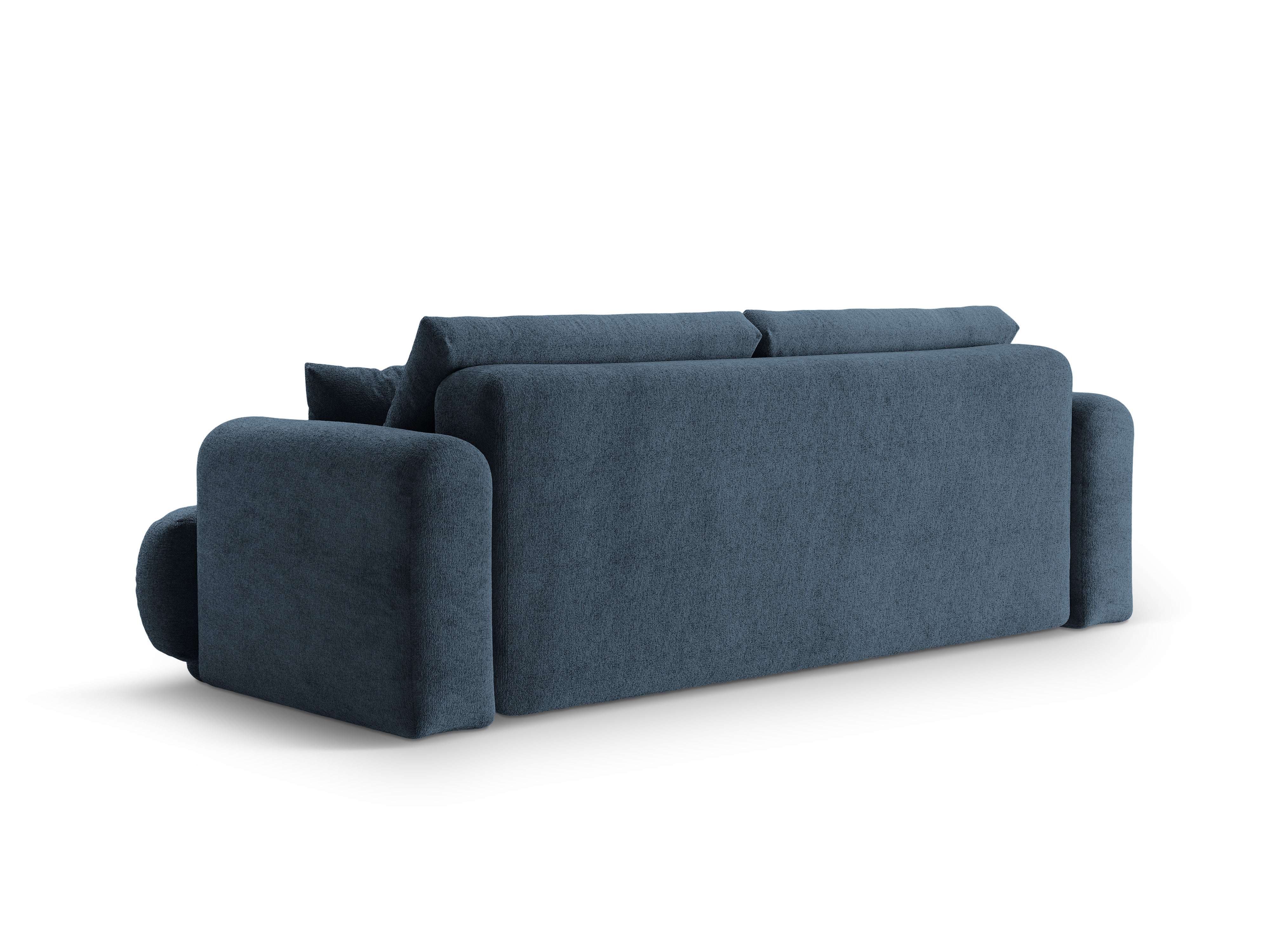 Sofa met slaapfunctie ELLA donkerblauw