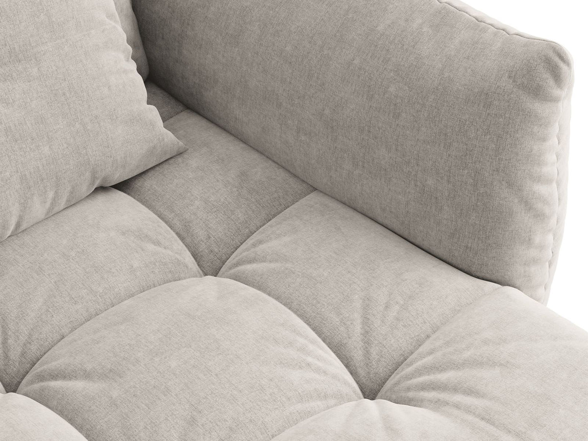 Sofa 3-osobowa z funkcją spania BLOOM jasnoszary – ujęcie 8
