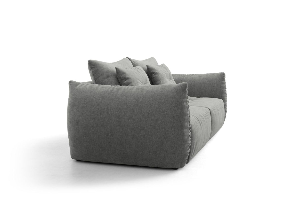 Sofa 3-osobowa z funkcją spania BLOOM ciemnoszary – ujęcie 3