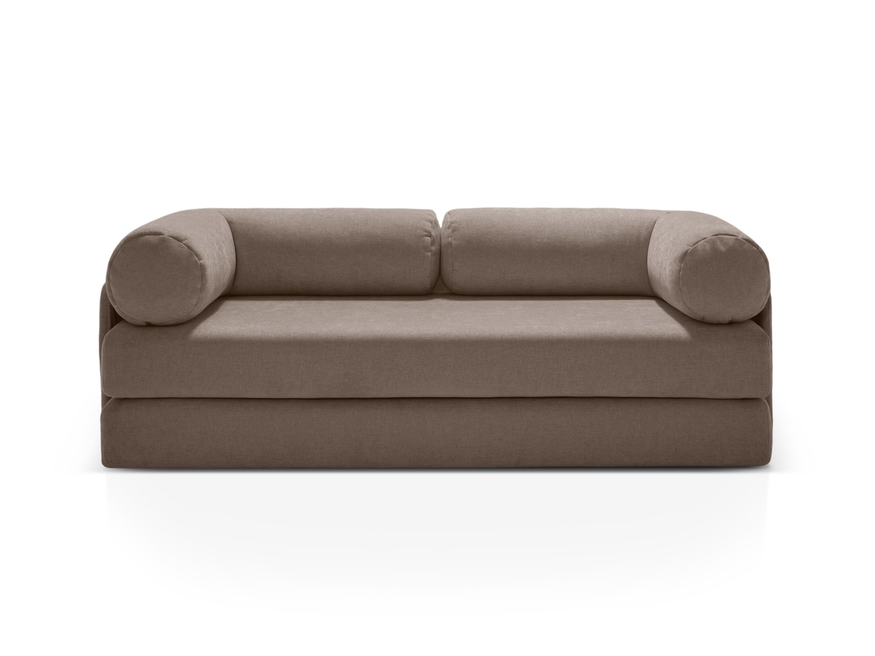 Sofa 3-zits met slaapfunctie DREAMY cappuccino