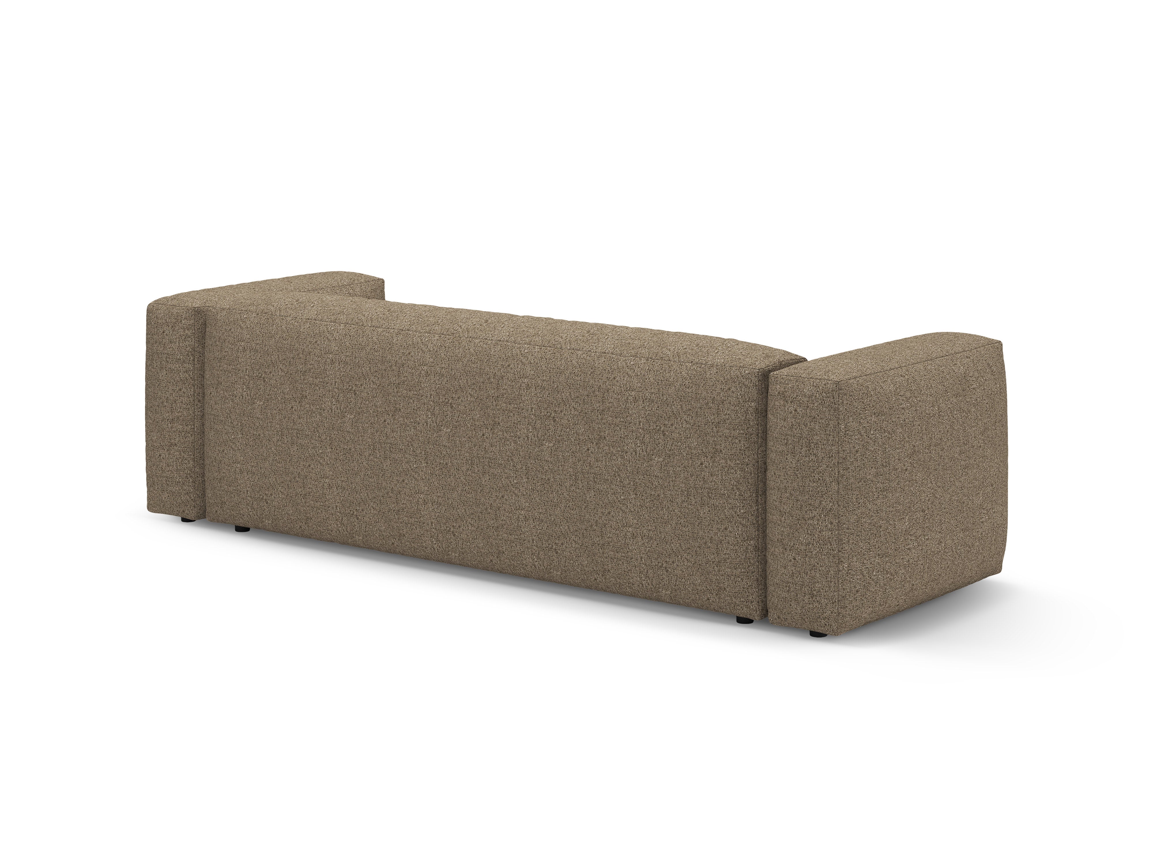 Sofa 3-zits met slaapfunctie MARTINA cappuccino boucle