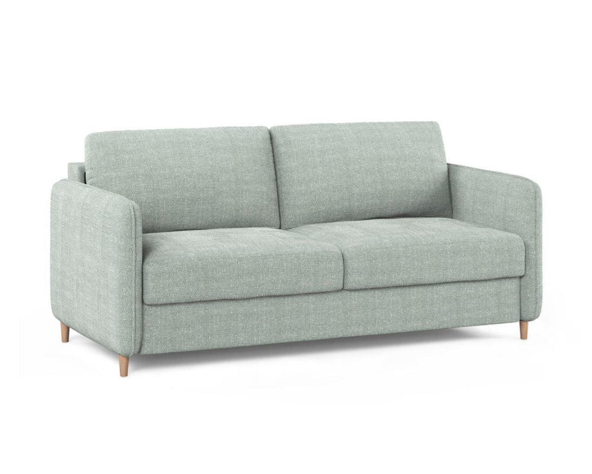 Sofa 3-osobowa z funkcją spania SIMO miętowy – ujęcie 2