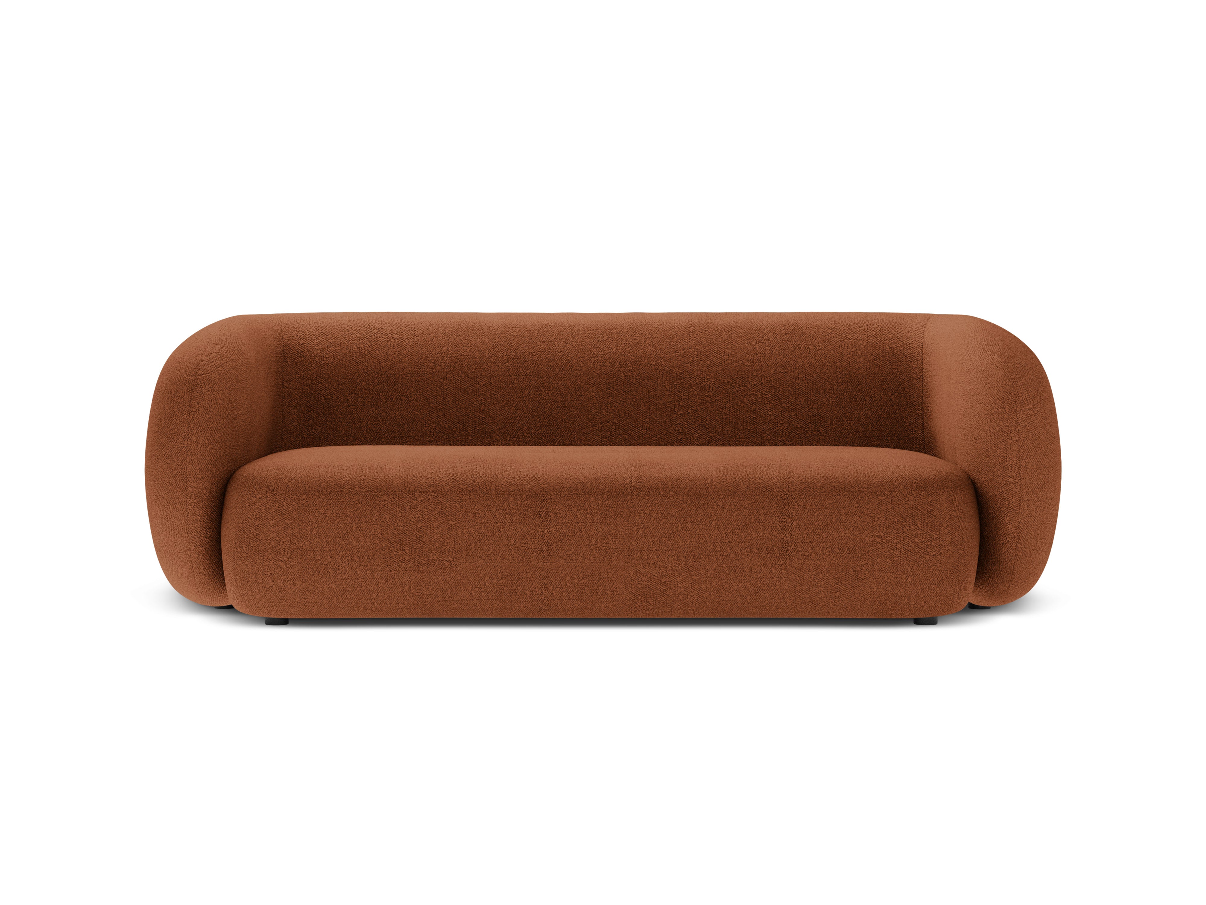 Sofa 3-zits KATE terracotta boucle