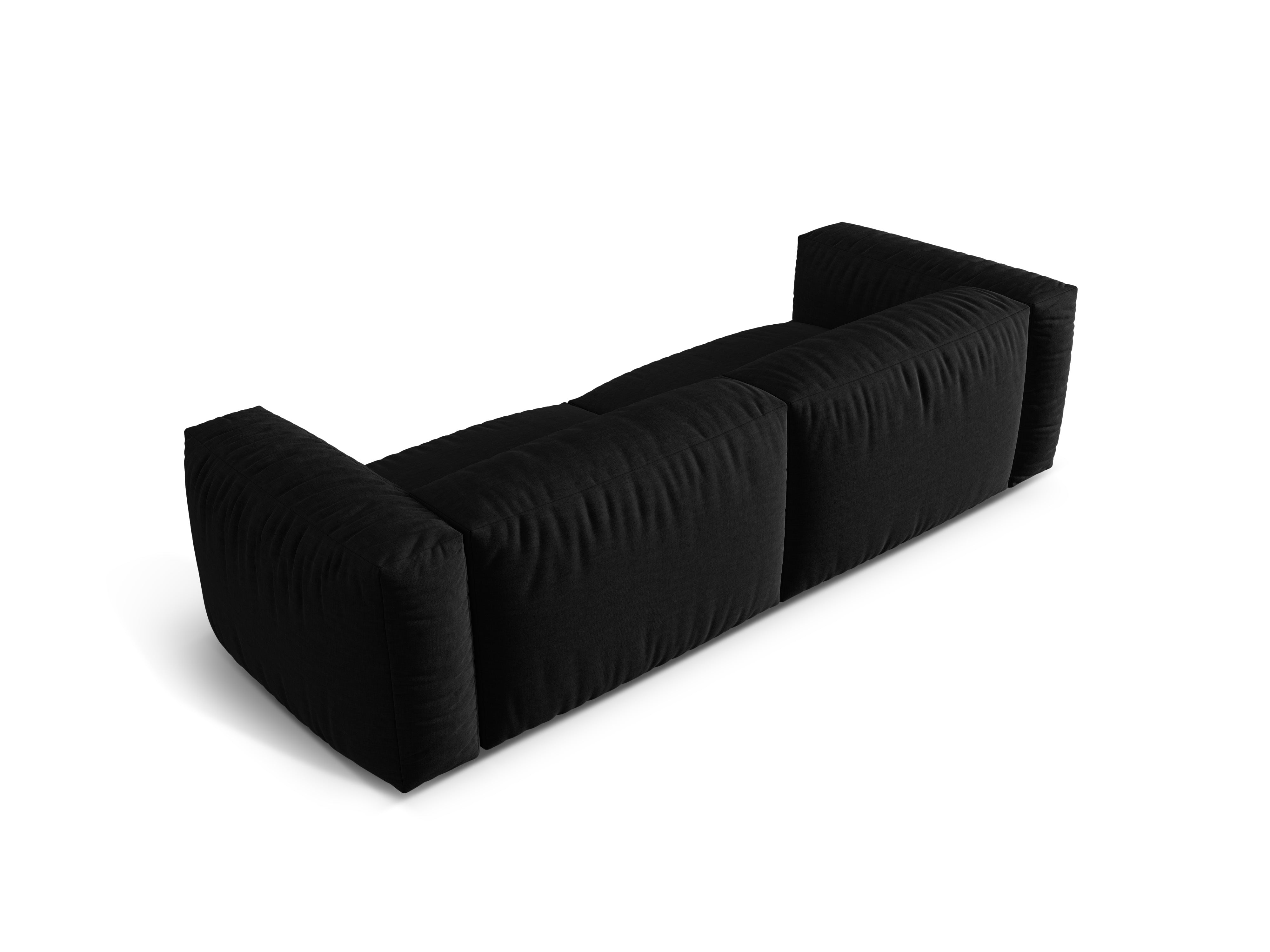 Sofa 3-zits MARTINA zwart