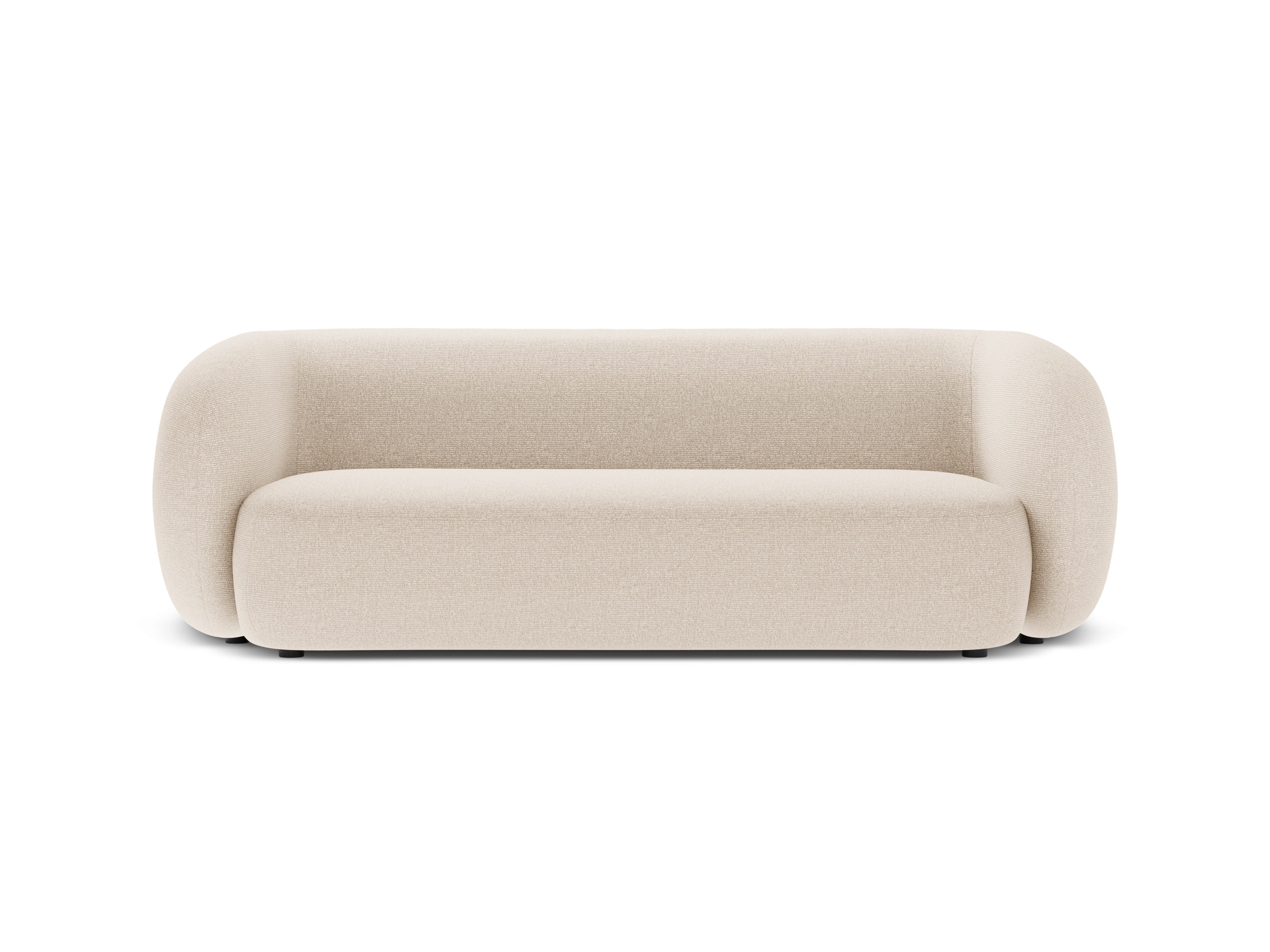 Sofa 3-Sitzer KATE hellbeige Melange