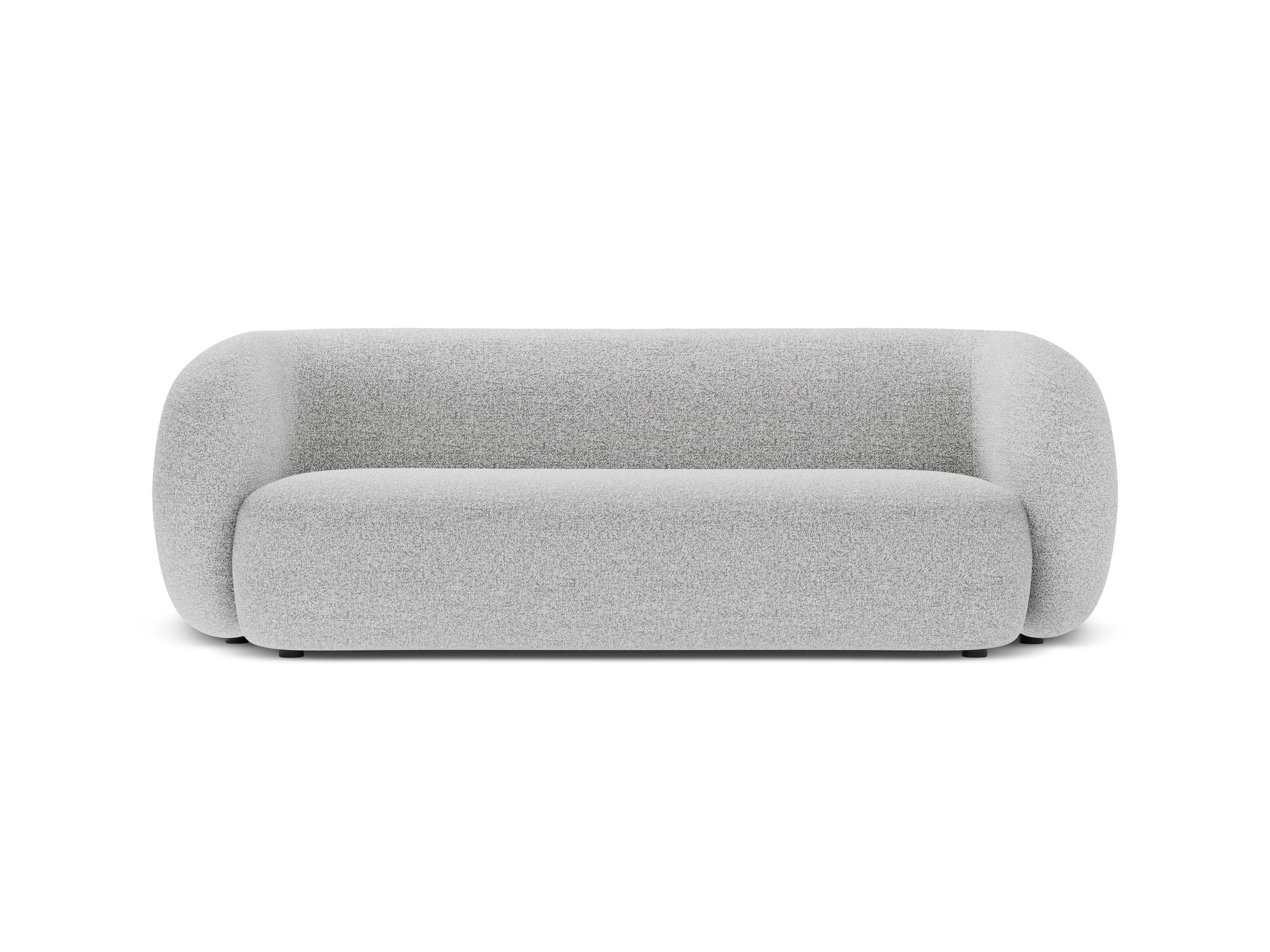 Sofa 3-Sitzer KATE hellgrau meliert