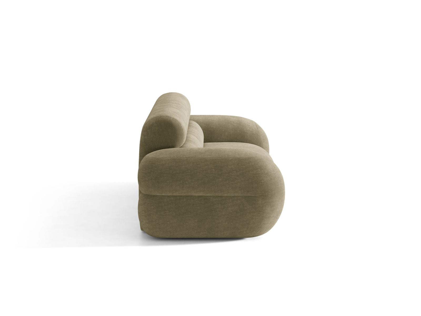 Sofa 3-zits NEO olijfgroen chenille
