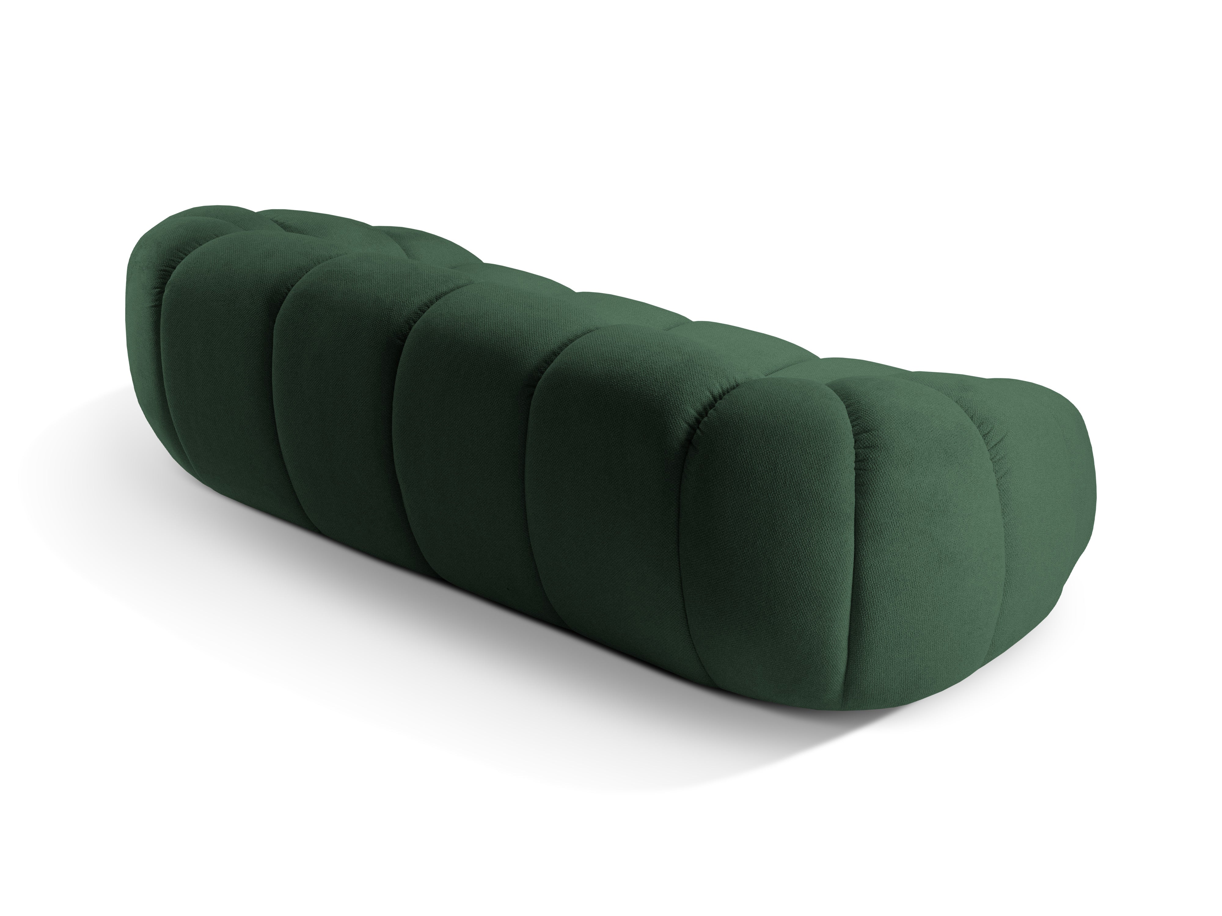 2.5-seater Sofa DIANA dark green chenille