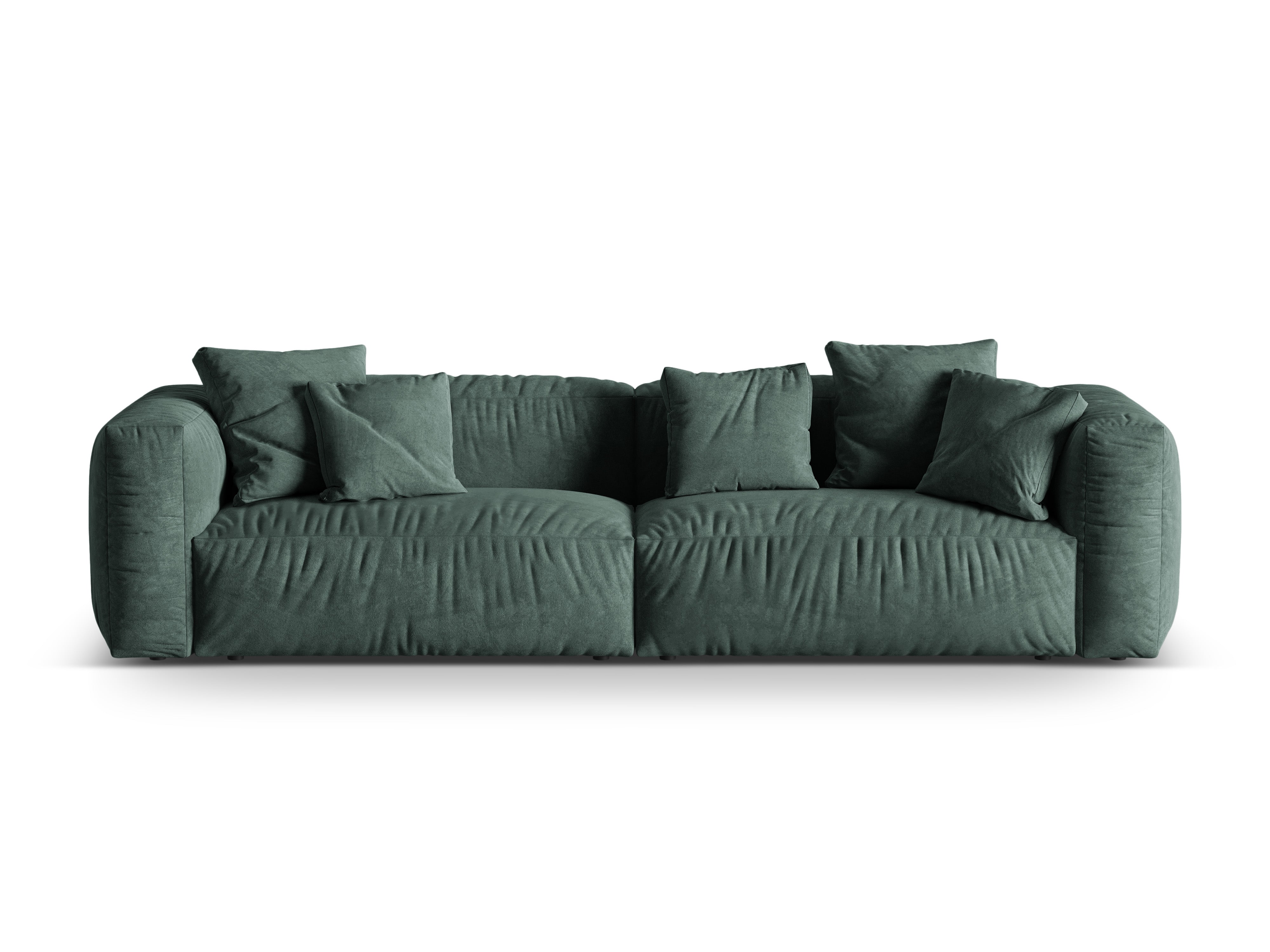 Martin Benzin-Samtsofa 4-Person