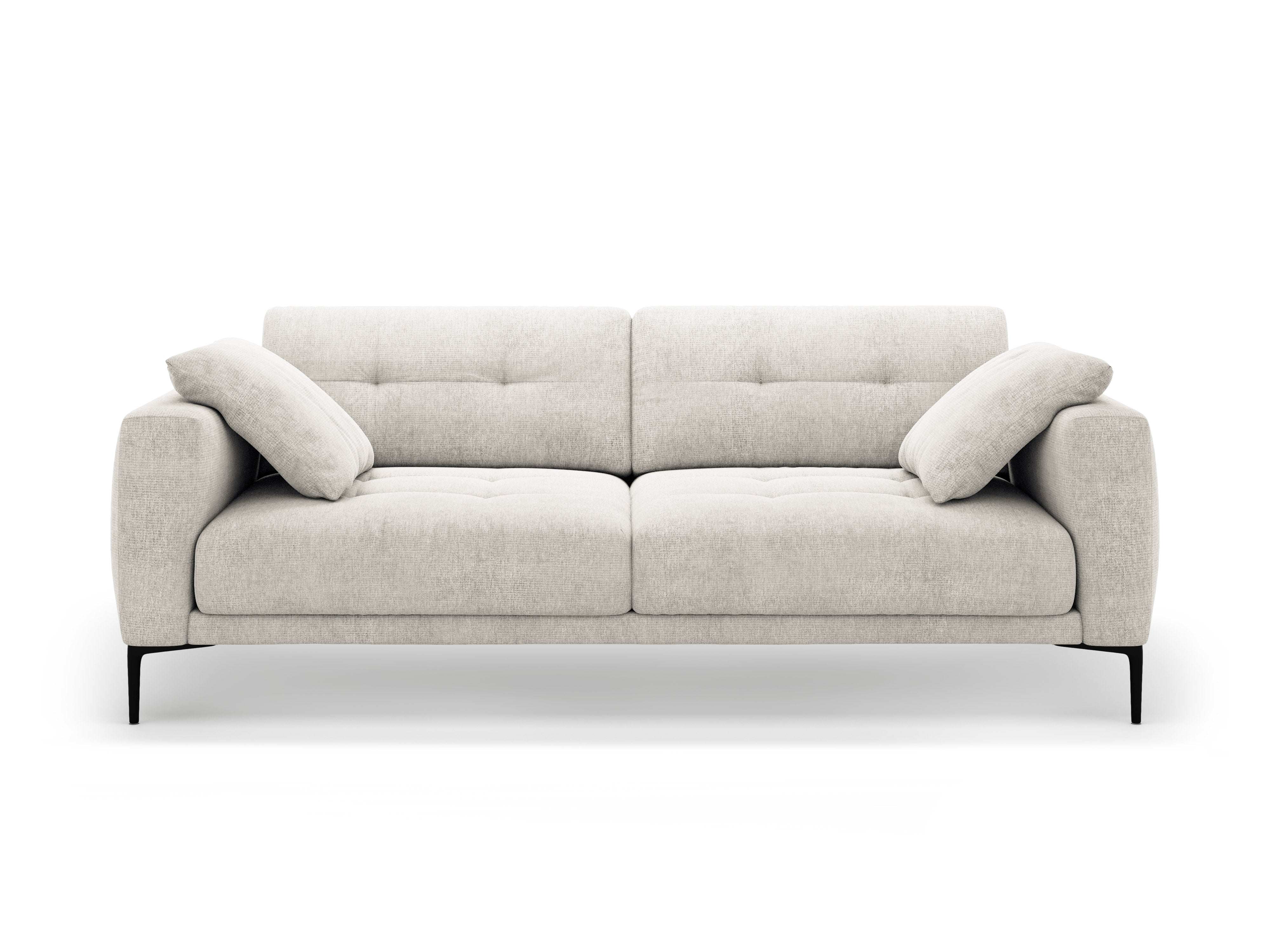 4-seater Sofa BEMY beige chenille