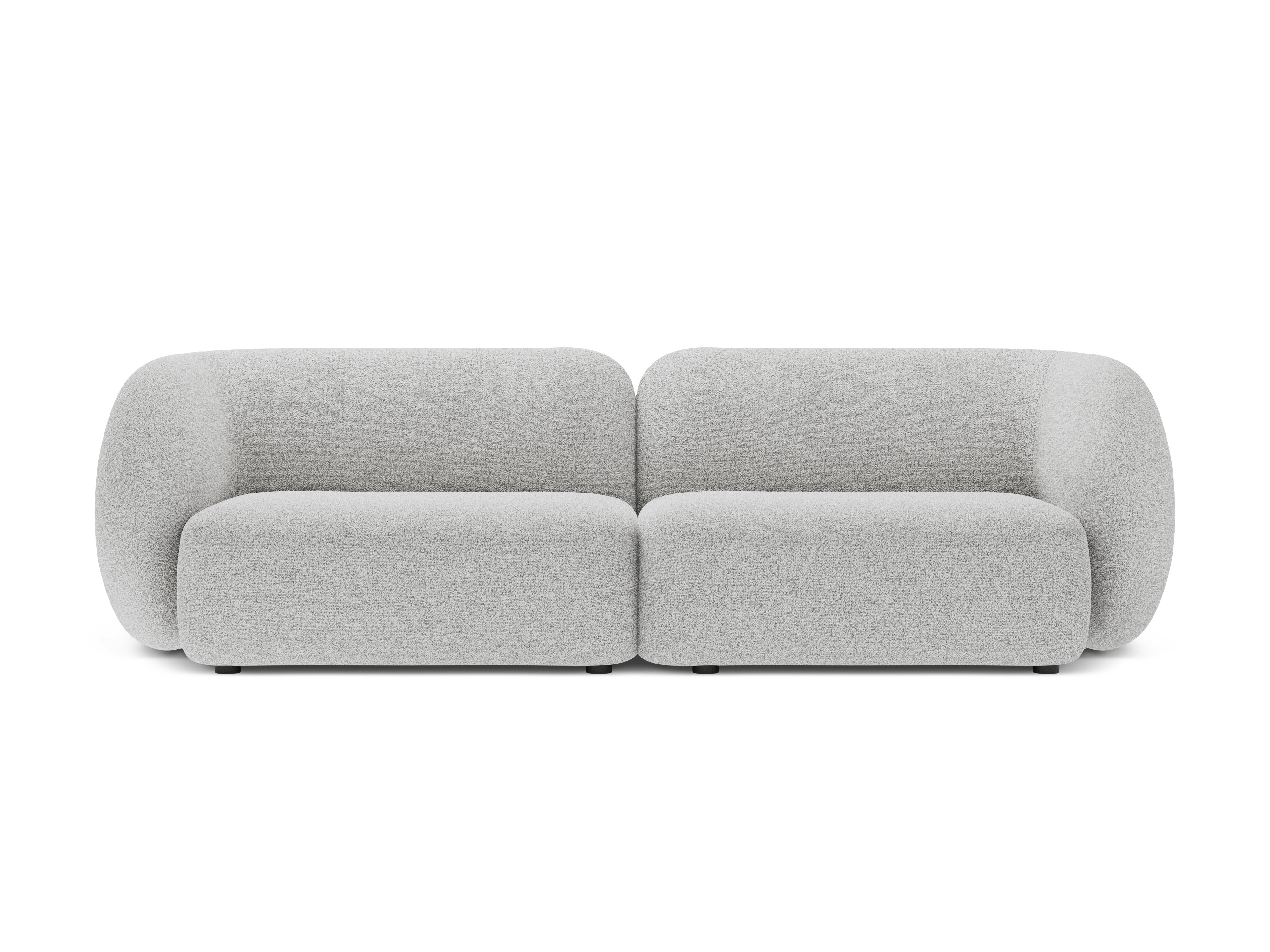 Sofa 4-persoons KATE lichtgrijs gemêleerd
