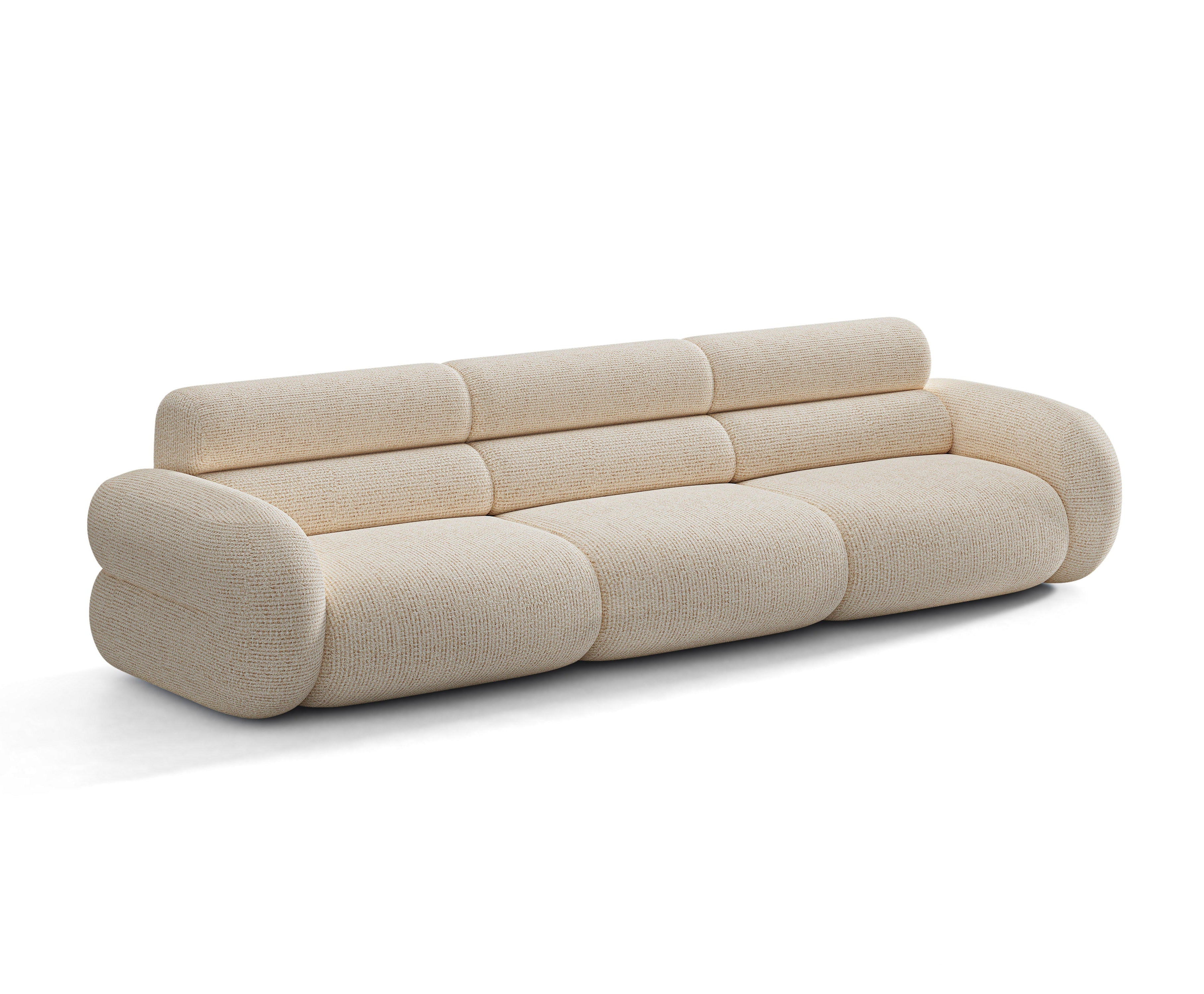 Sofa voor 4 personen NEO lichtbeige melange