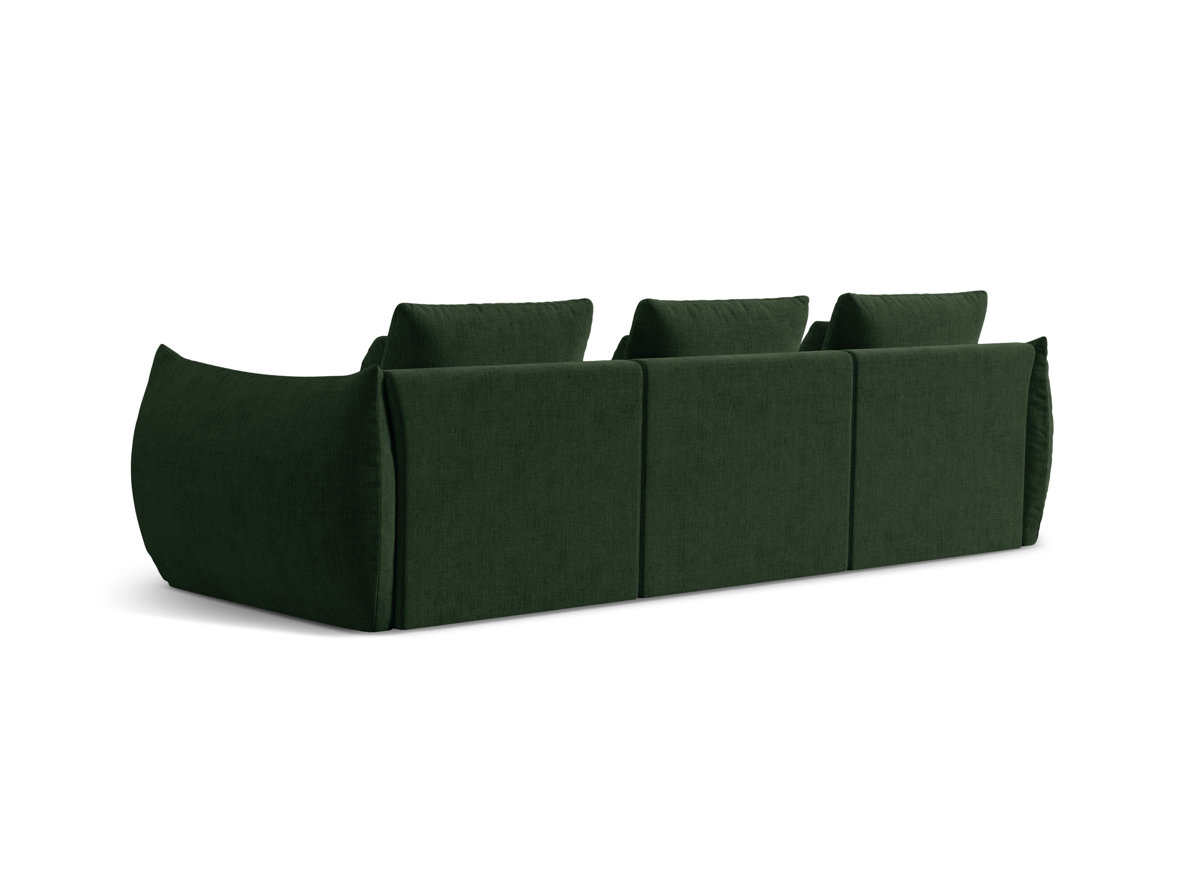 Sofa 4-persoons BLOOM donkergroen