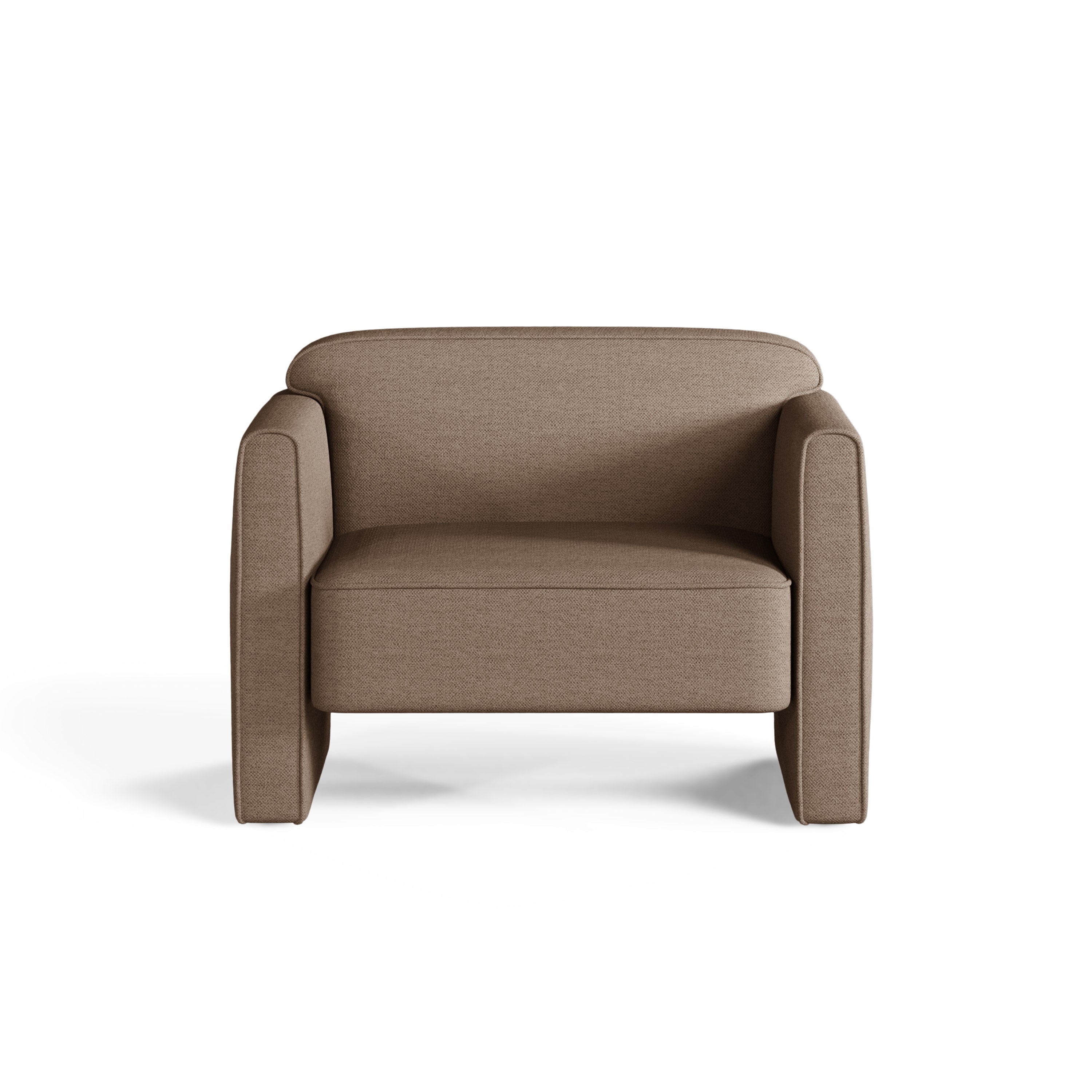Sessel ABBY dunkelbeige