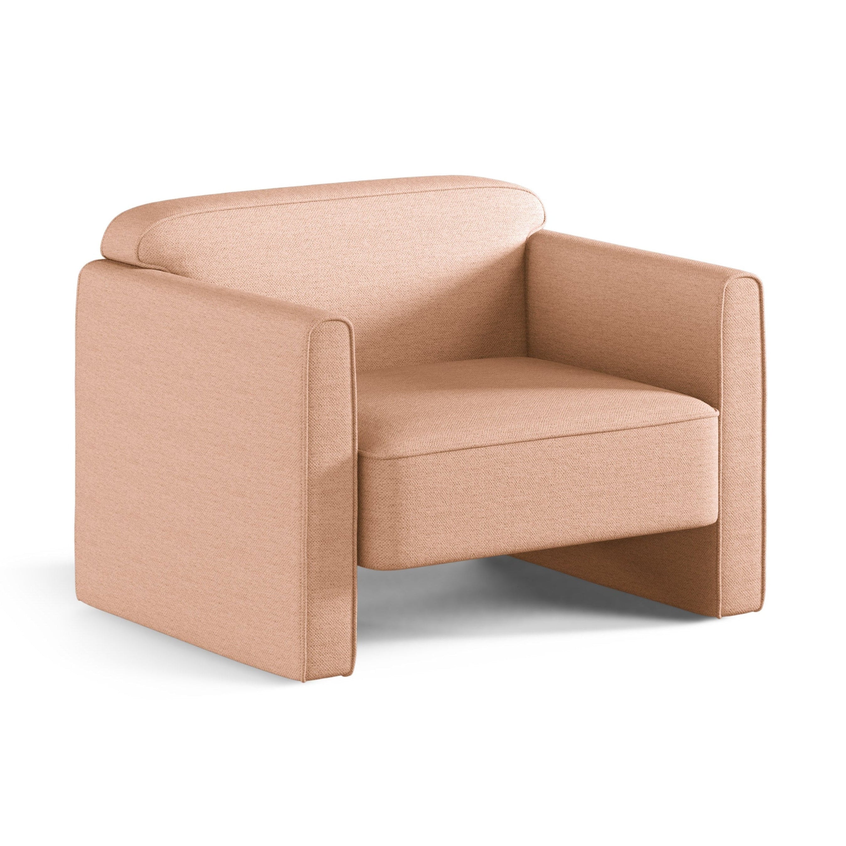 Fauteuil ABBY perzik