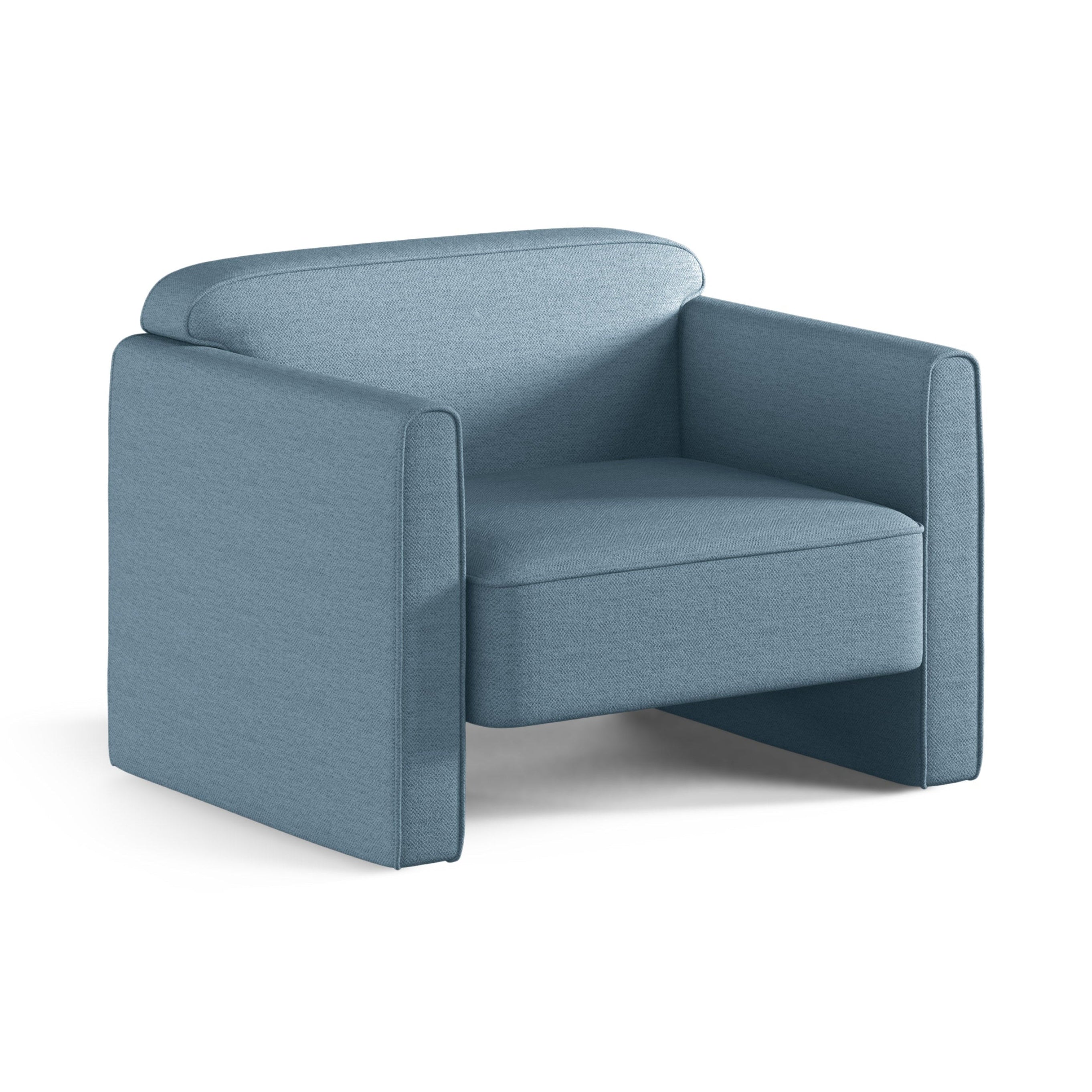ABBY Denim Blue Armchair [Ewelina] [Amelia spr]