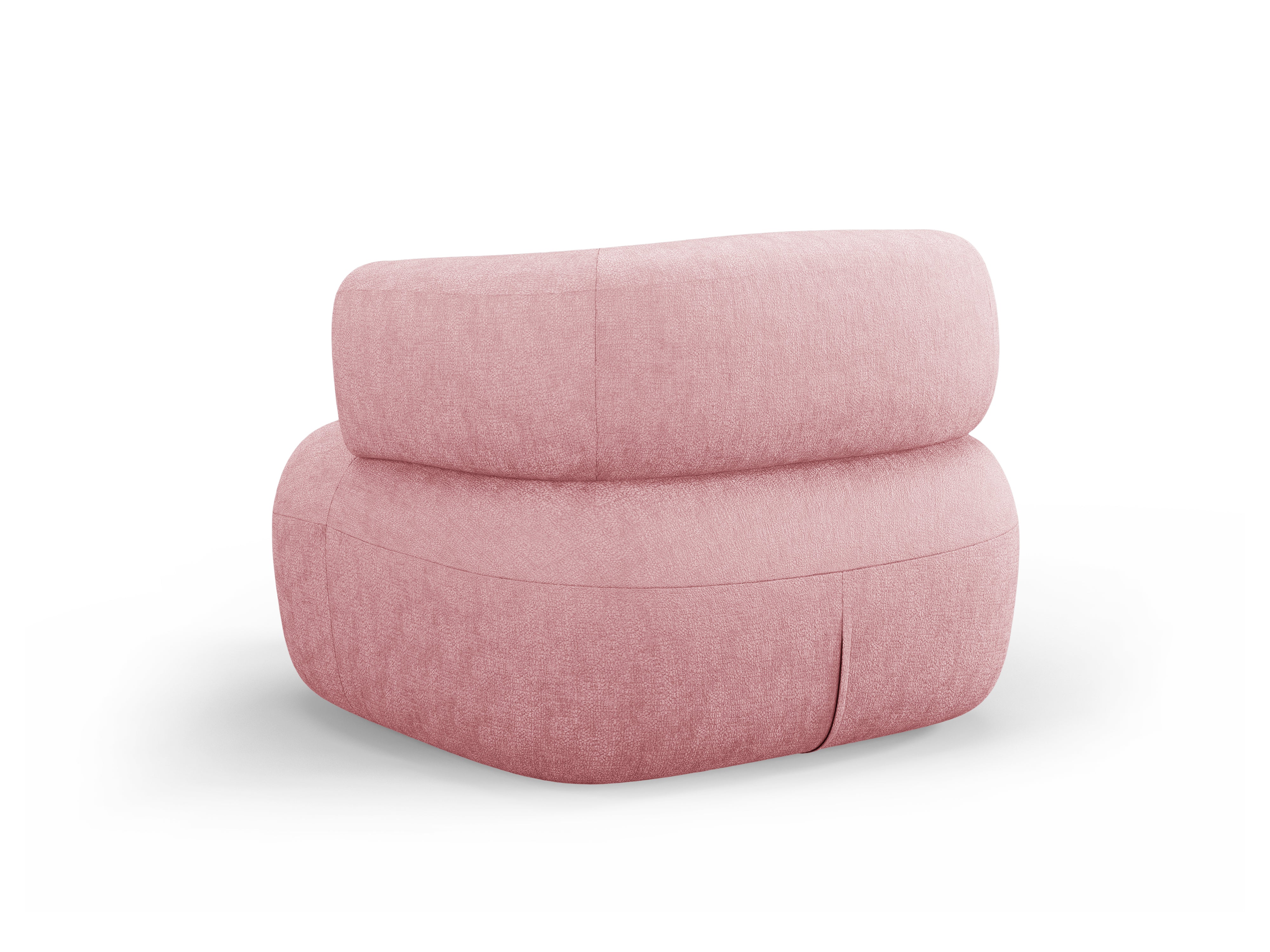 Fauteuil JENNY roze chenille [ewelina] [Amelia spr]