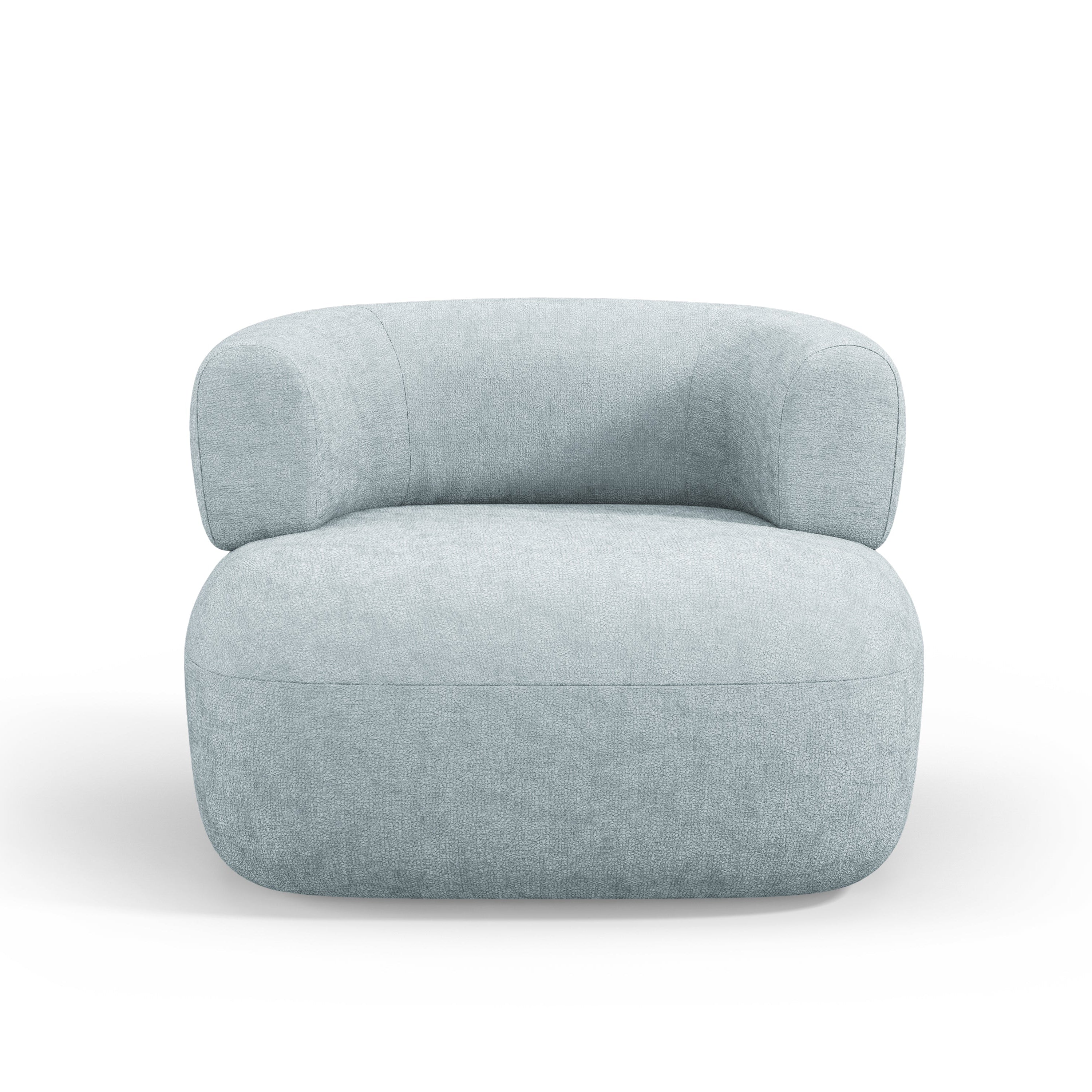 JENNY Armchair light blue chenille [ewelina] [Amelia spr]