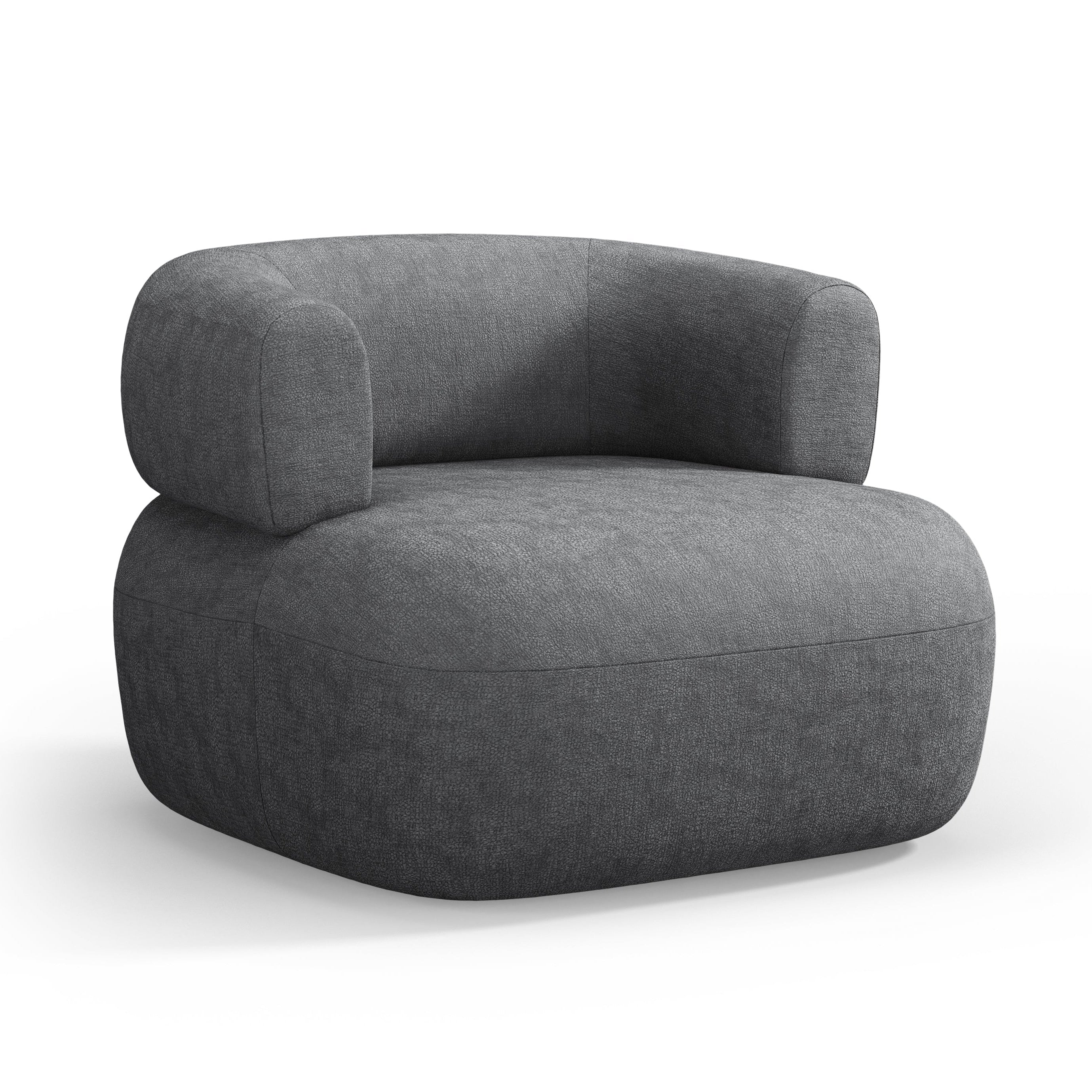 Fauteuil JENNY donkergrijs chenille [ewelina] [Amelia spr]