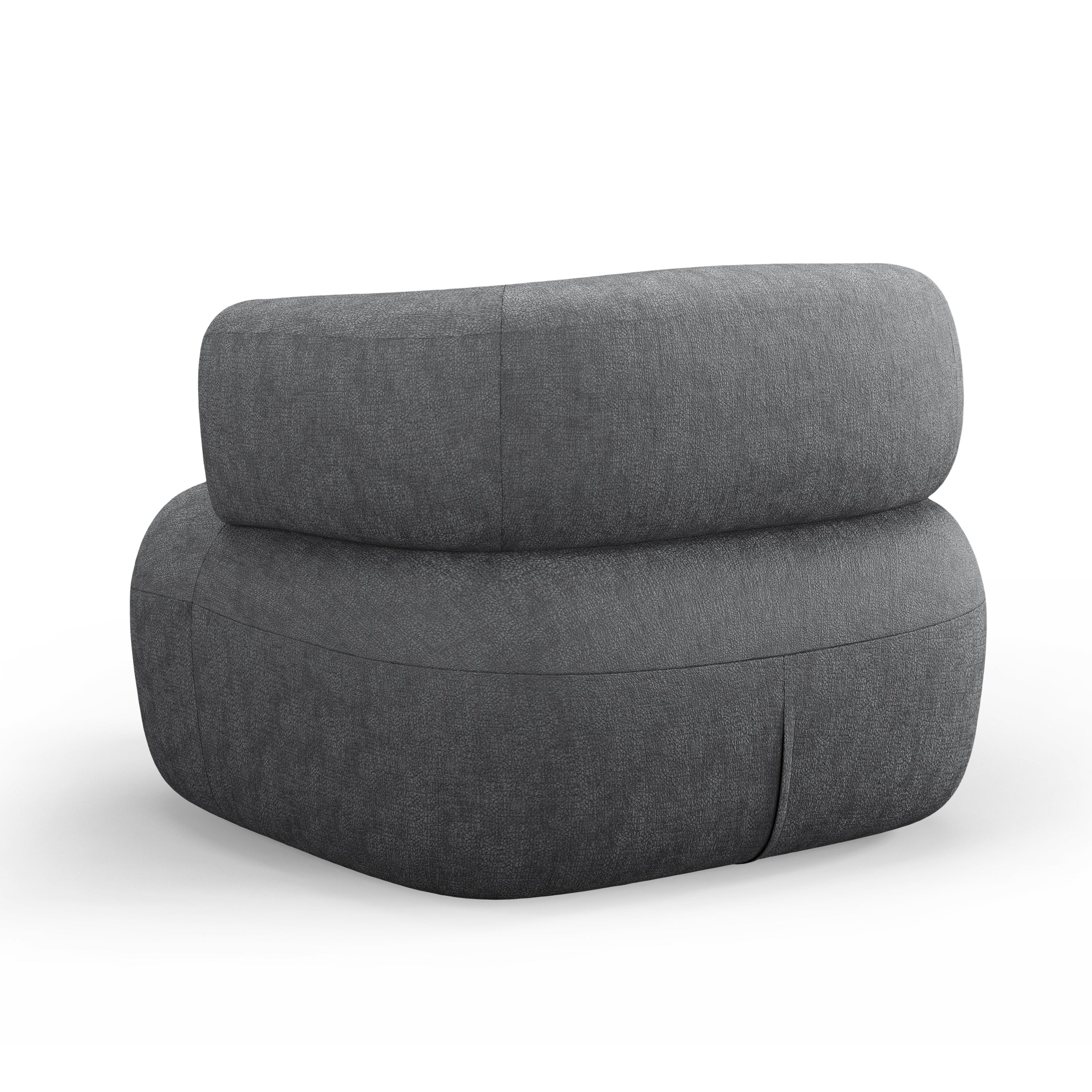 Fauteuil JENNY donkergrijs chenille [ewelina] [Amelia spr]