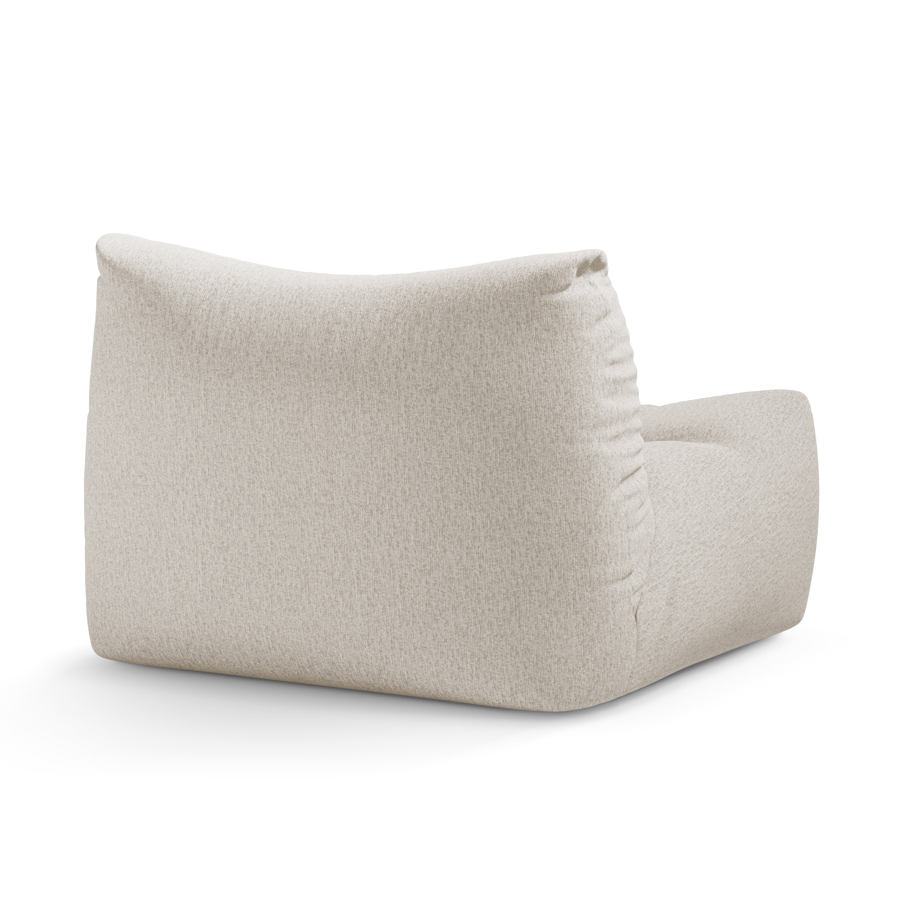 Fauteuil TOVE lichtbeige chenille