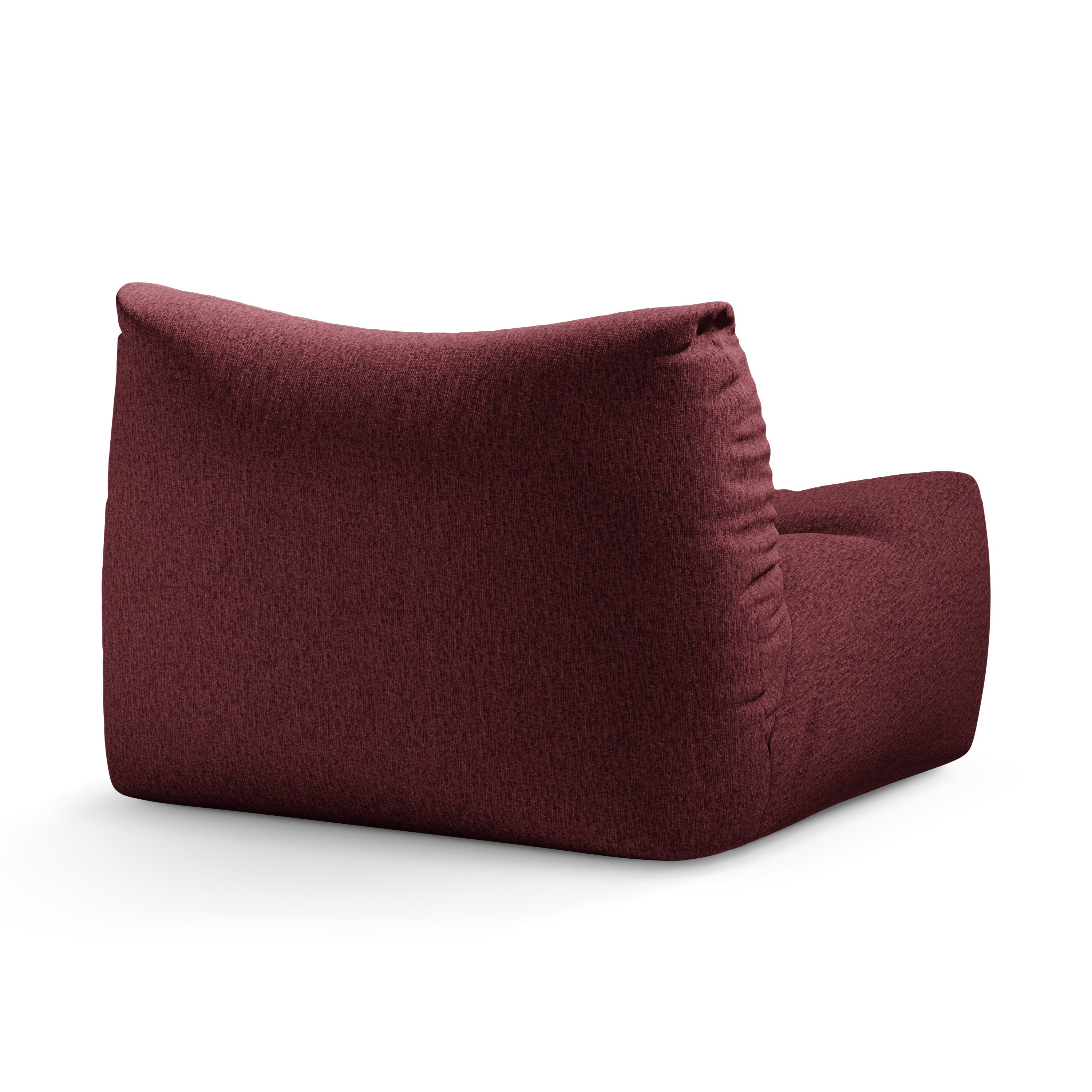 Fauteuil TOVE kersenrood chenille