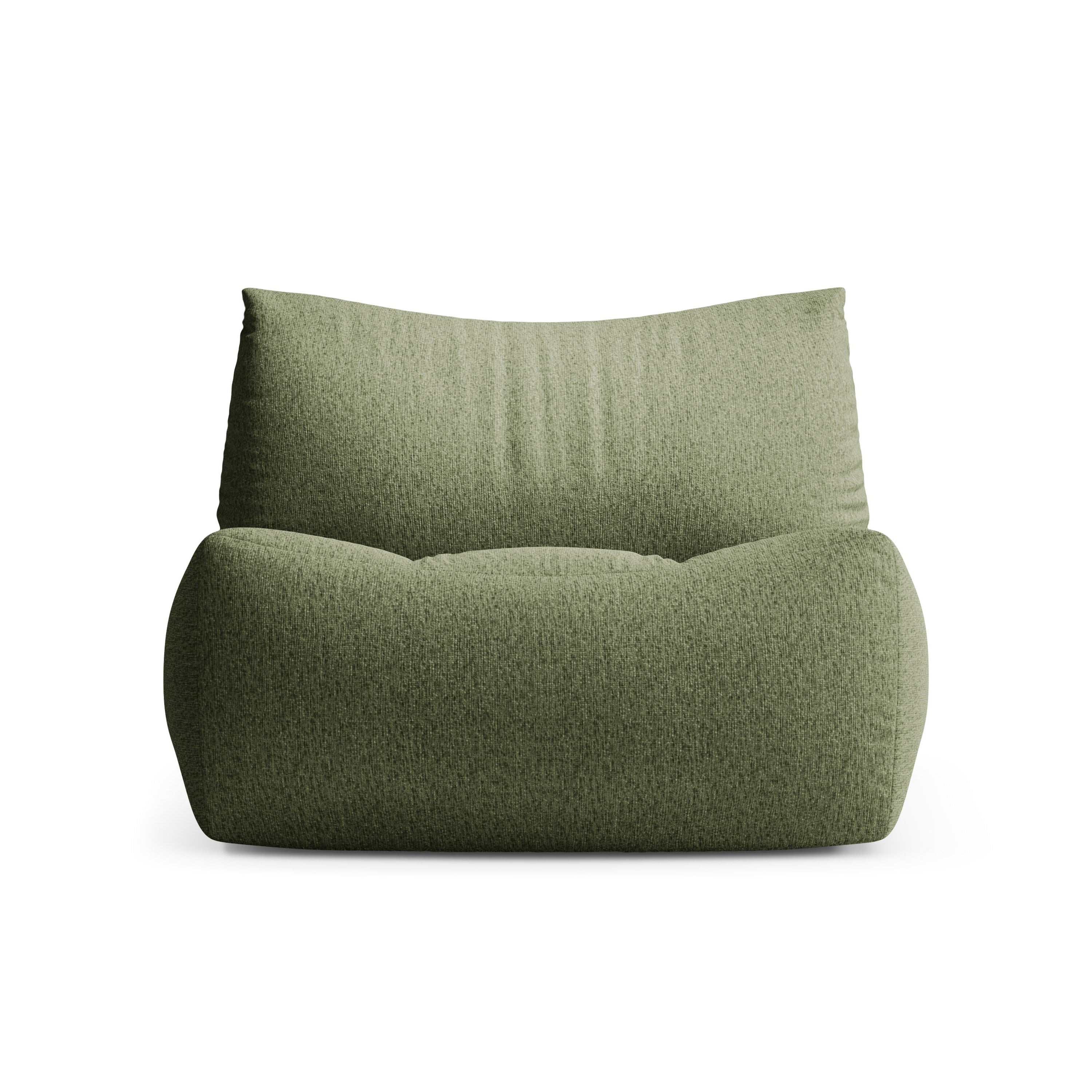 Fauteuil TOVE groene chenille