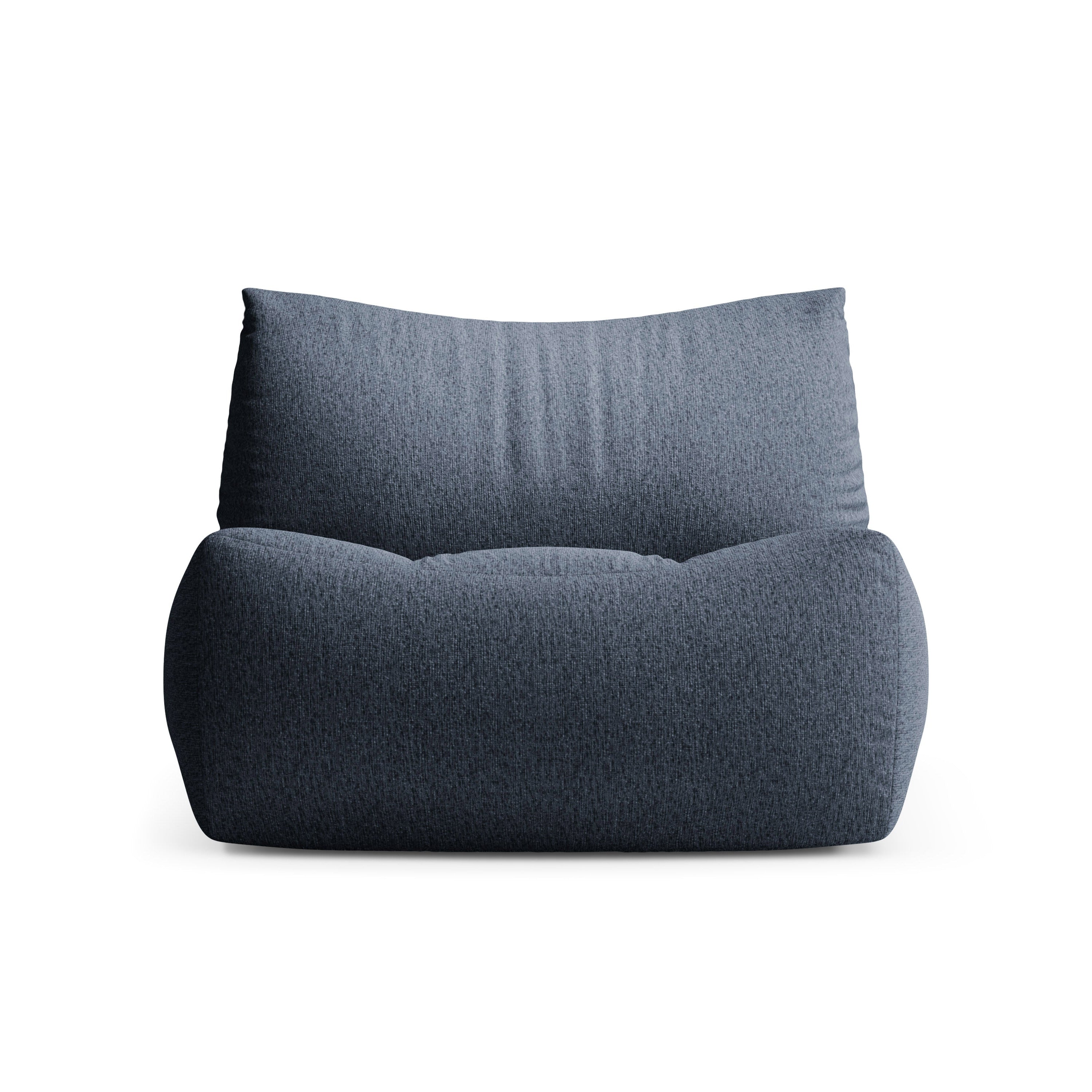 Sessel TOVE dunkelblau Chenille