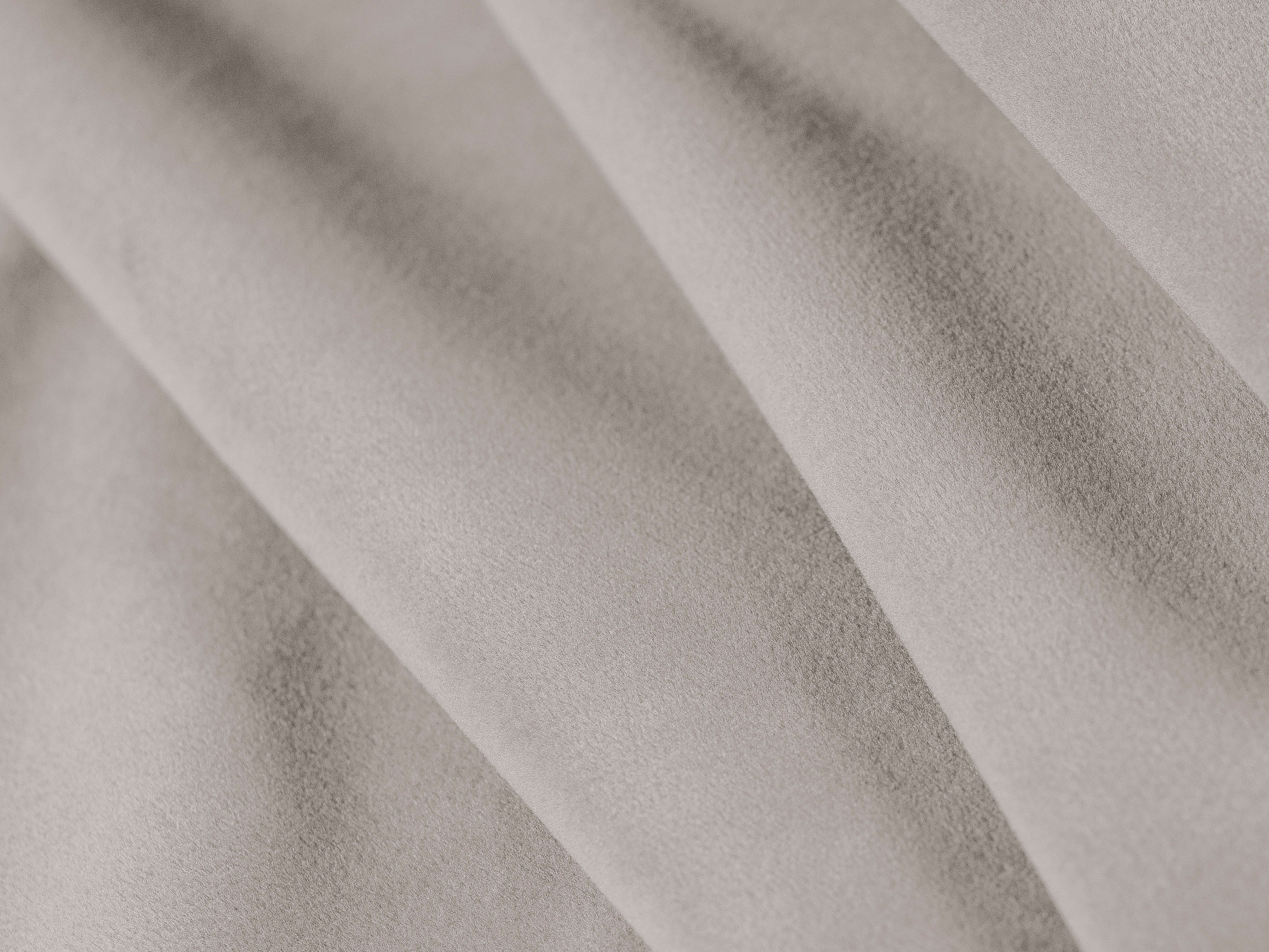 velvet armchair TOVE light beige