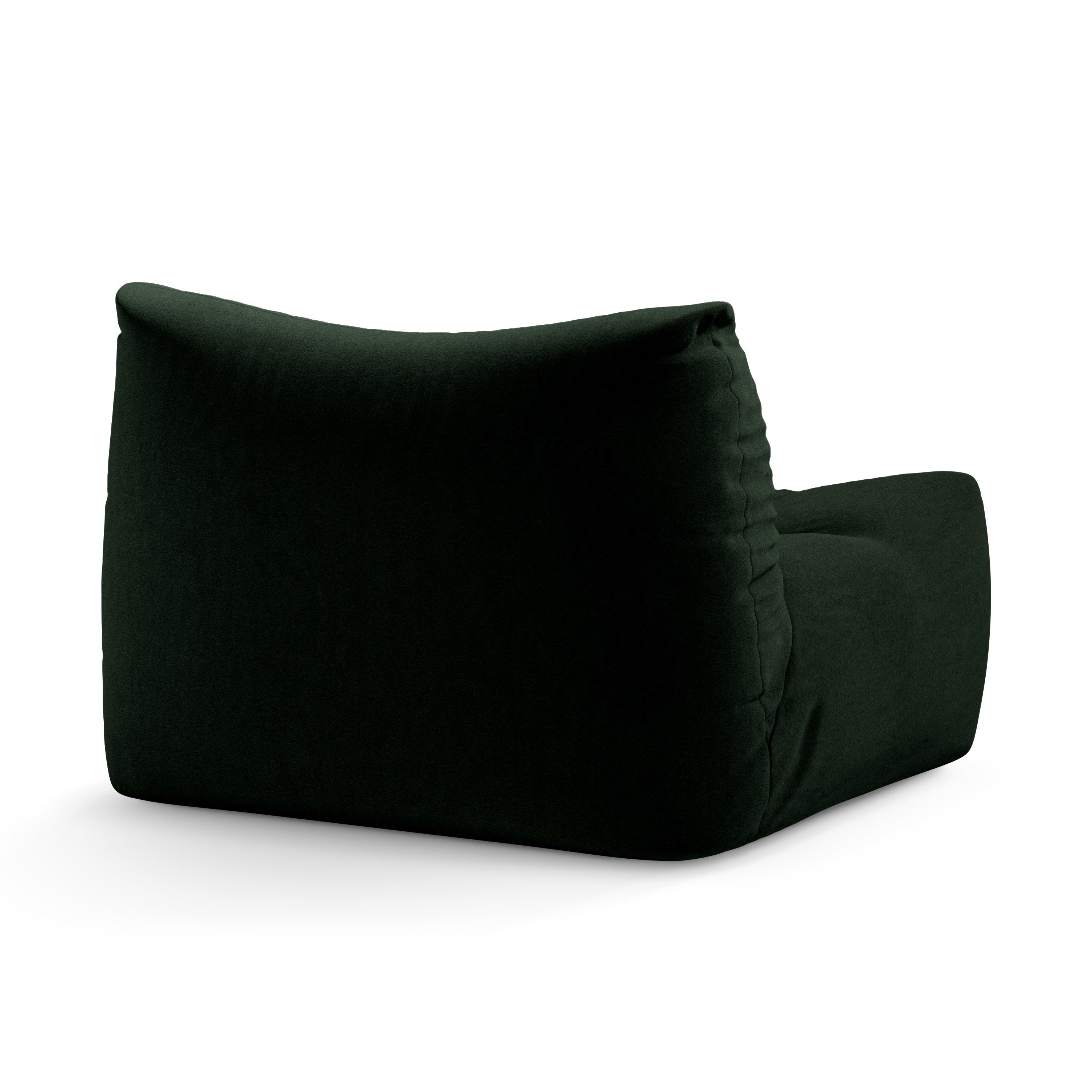 Velvet fauteuil TOVE donkergroen