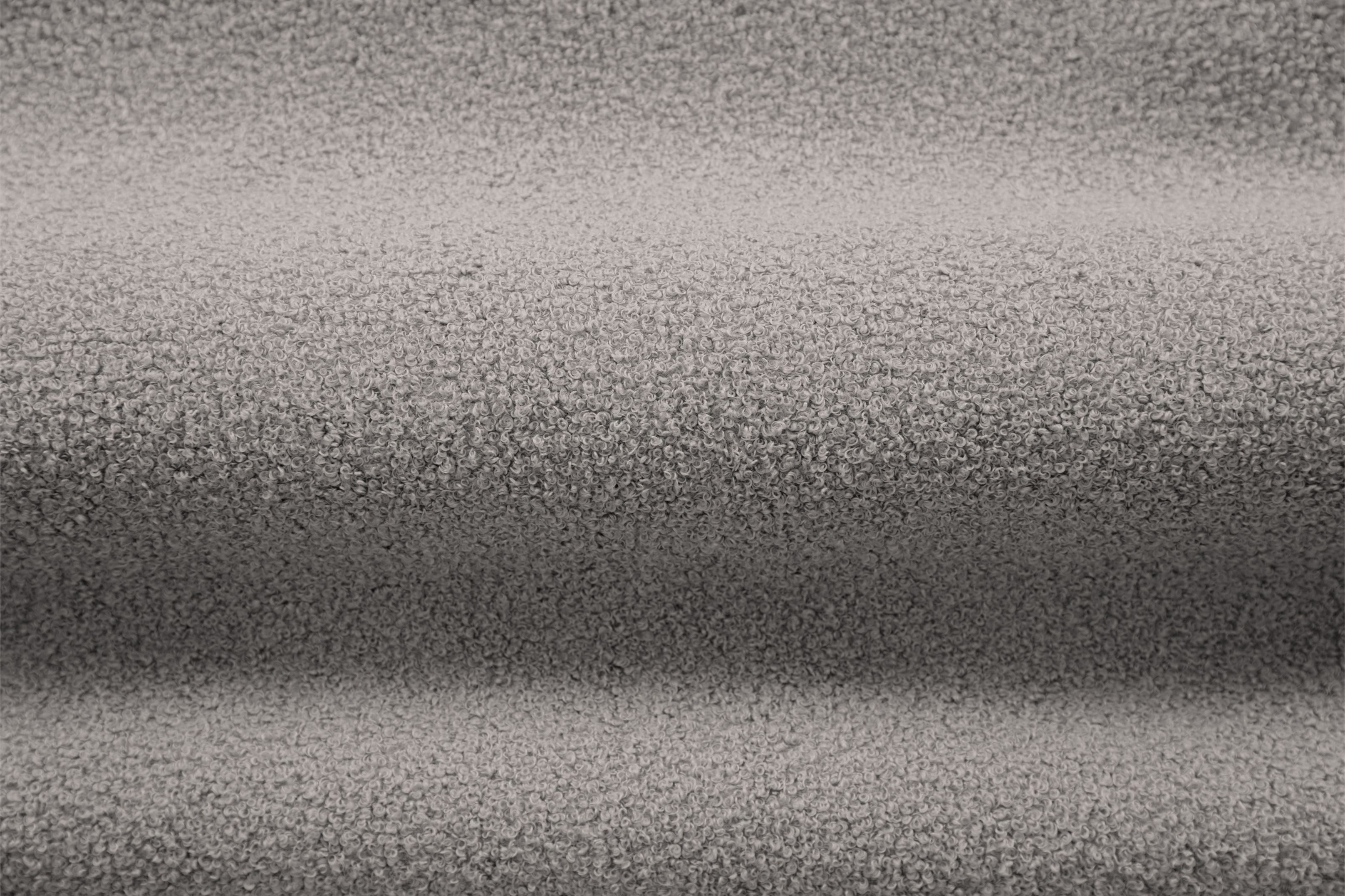 Fauteuil JENNY lichtgrijze boucle [ewelina] [Amelia spr]