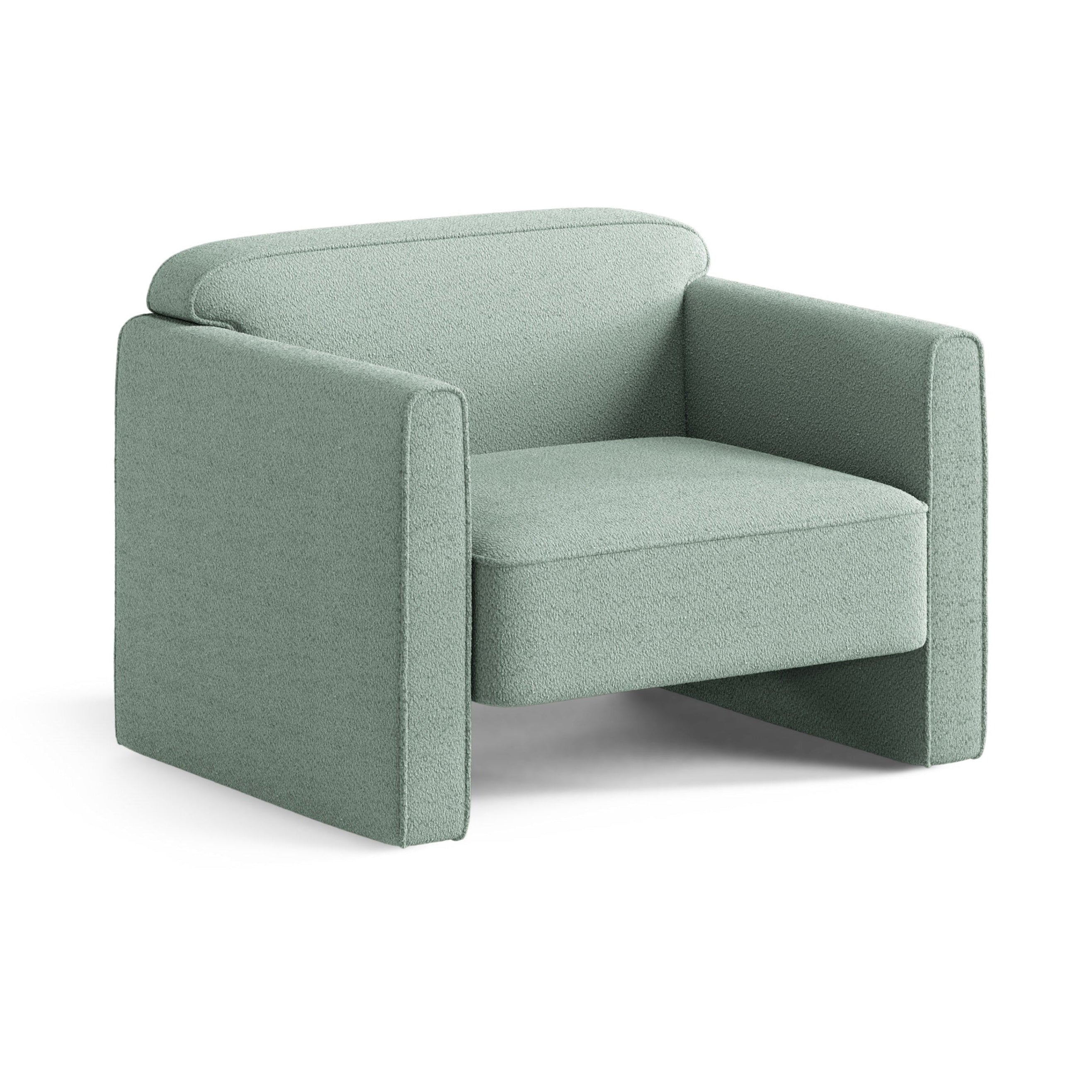 Mint Boucle Armchair ABBY [ewelina] [Amelia spr]