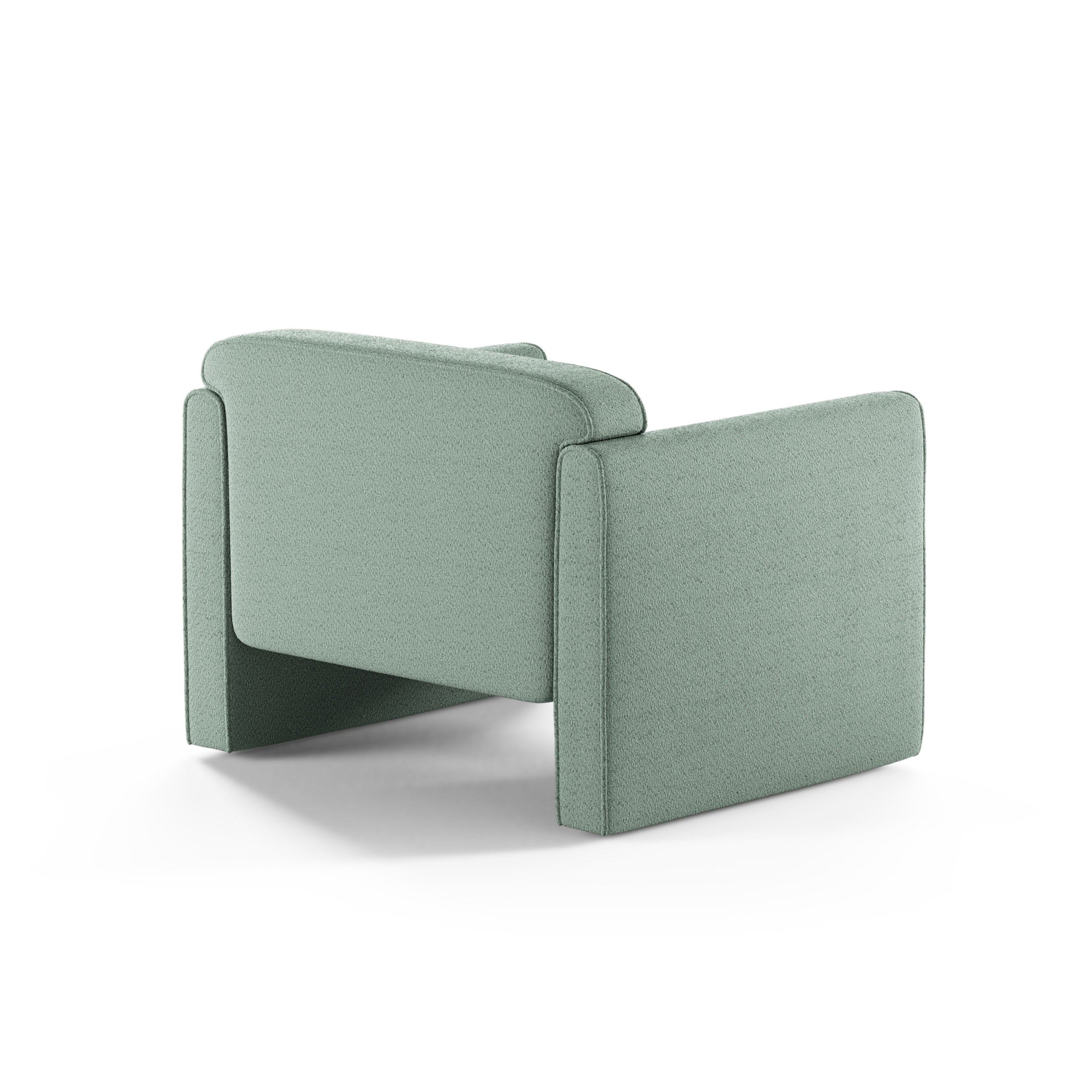 Mint Boucle Armchair ABBY [ewelina] [Amelia spr]