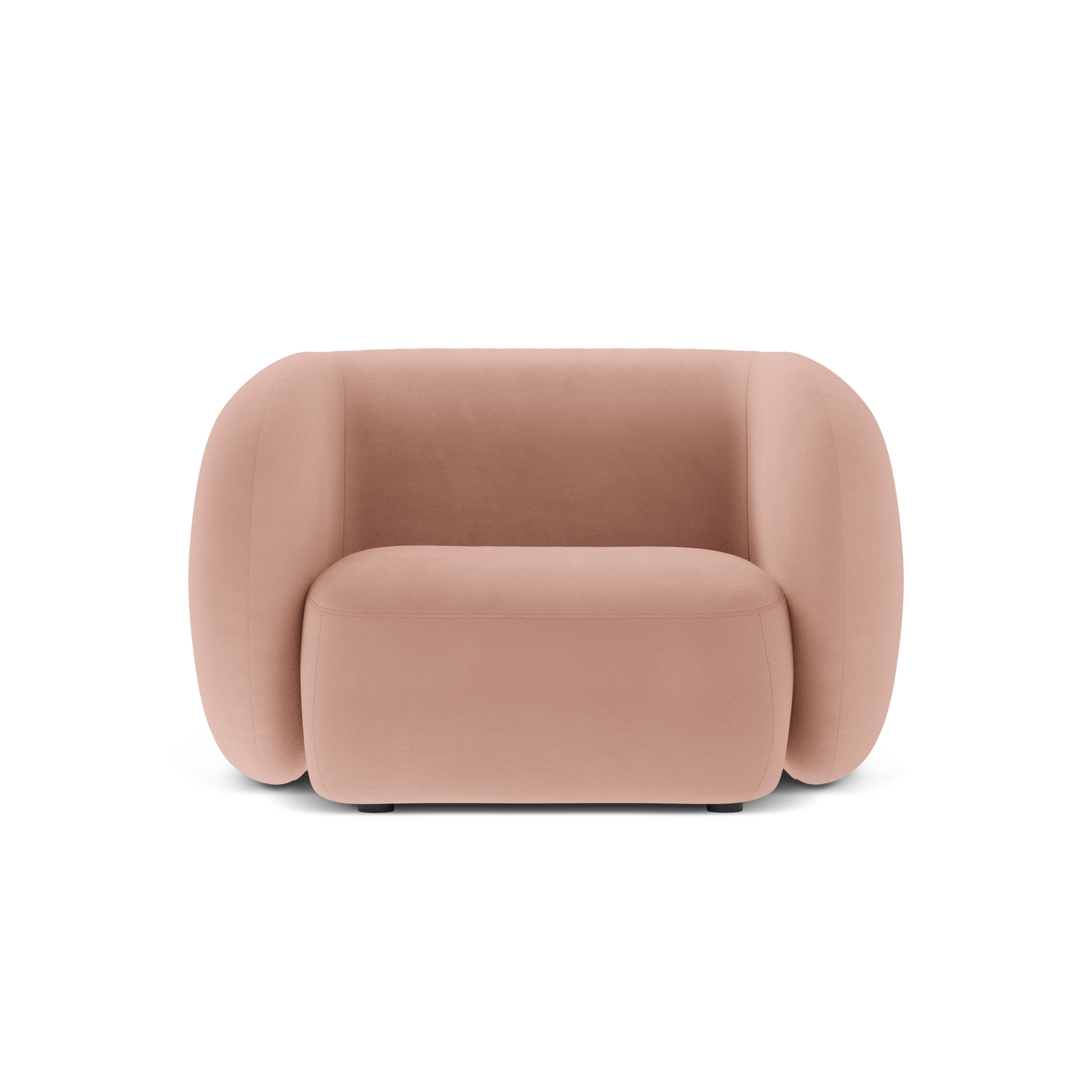 Samt Sessel KATE rosa