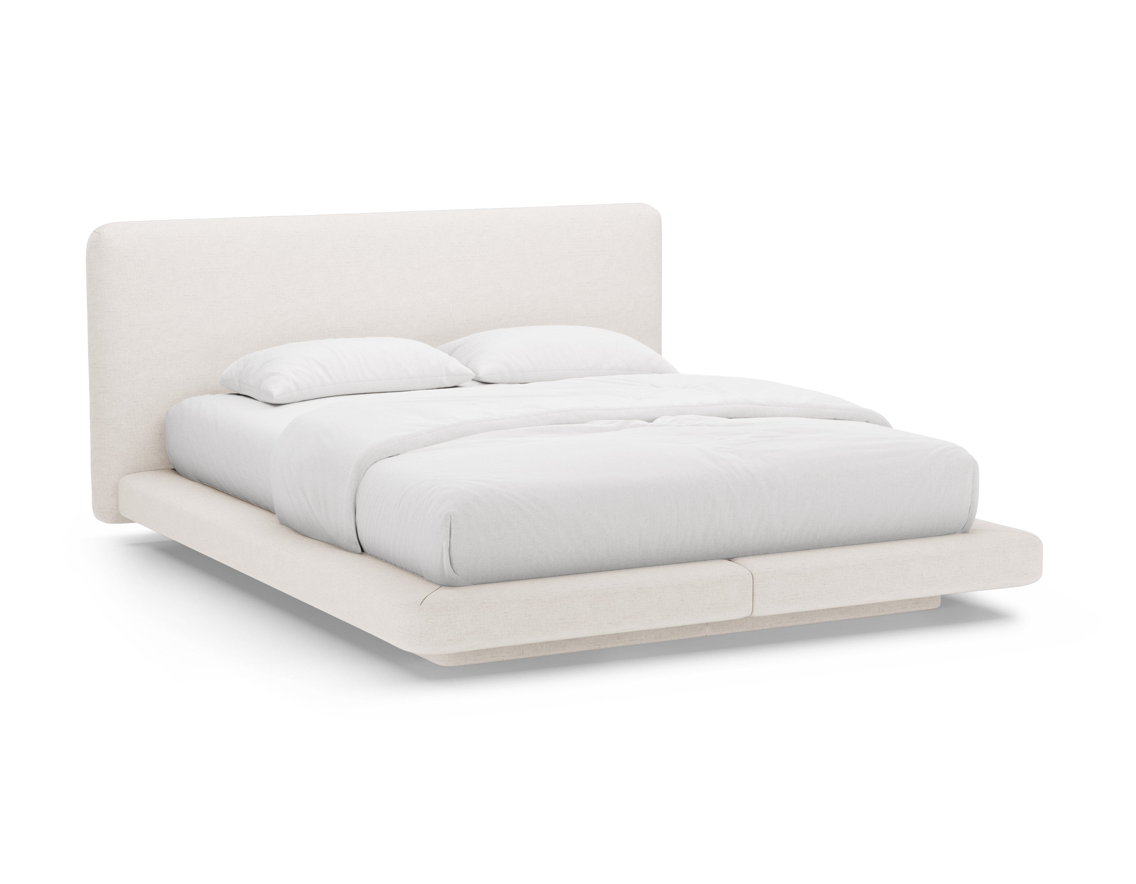 Bed LINEA lichtbeige
