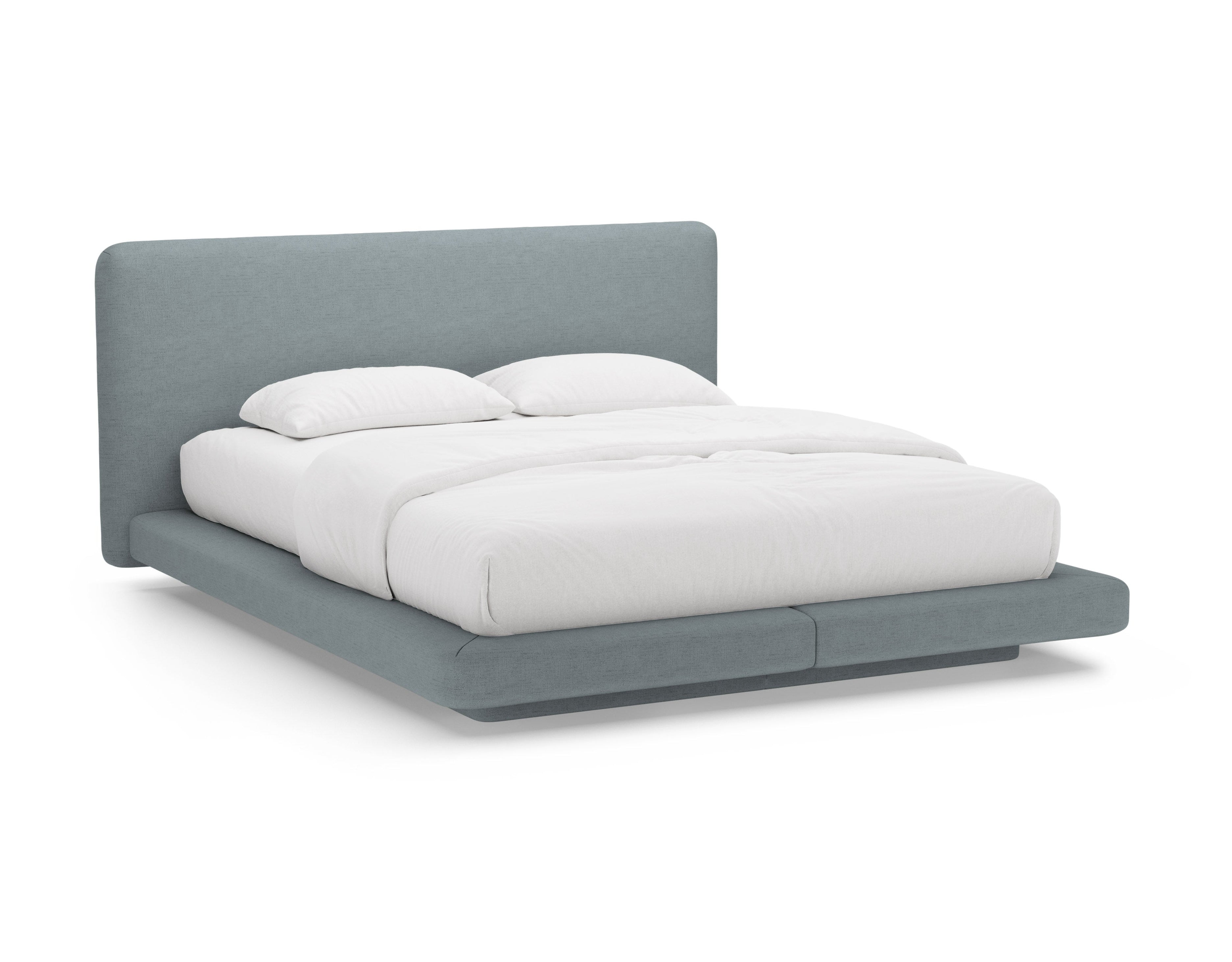 Bed LINEA lichtblauw