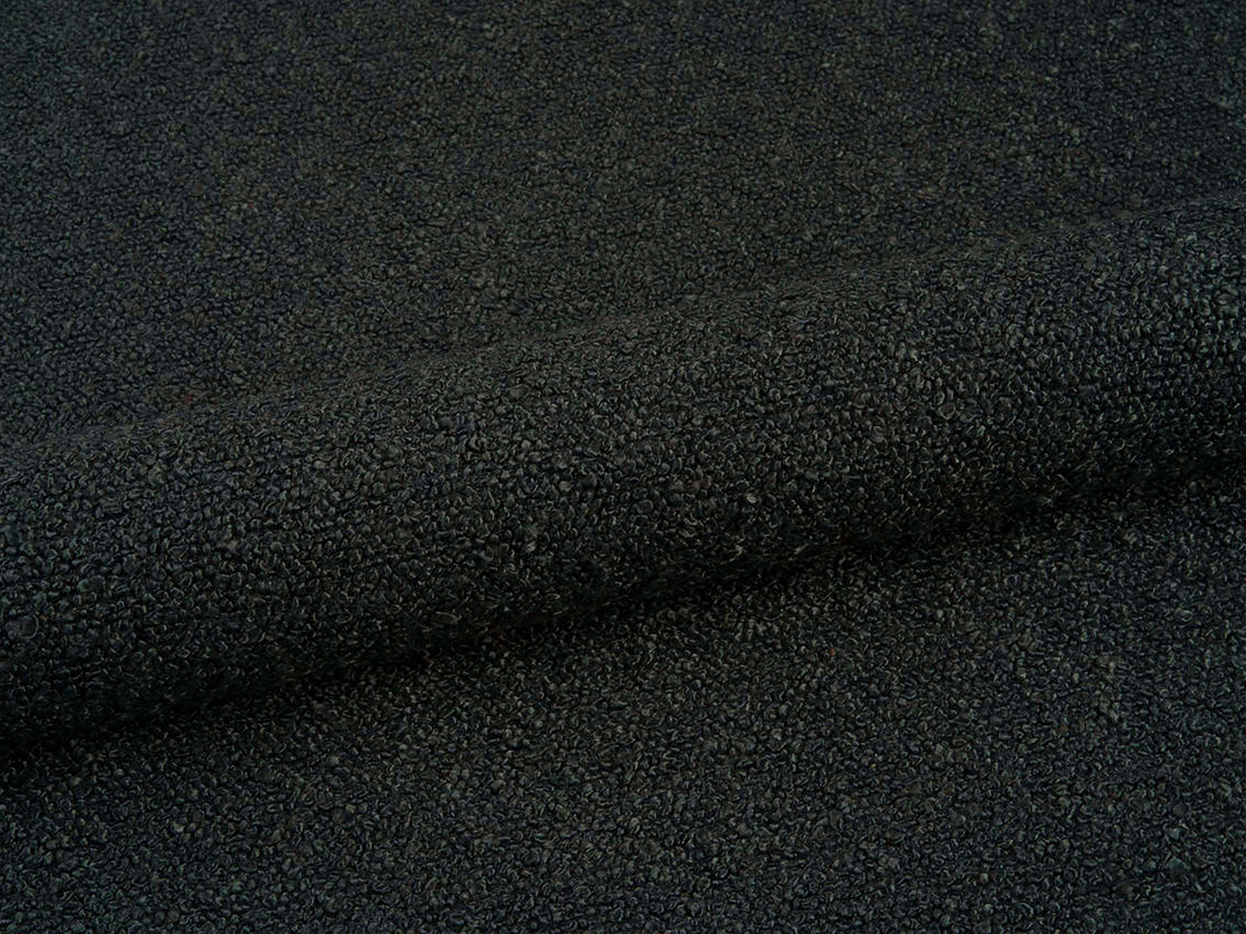 Bed LINEA zwart boucle