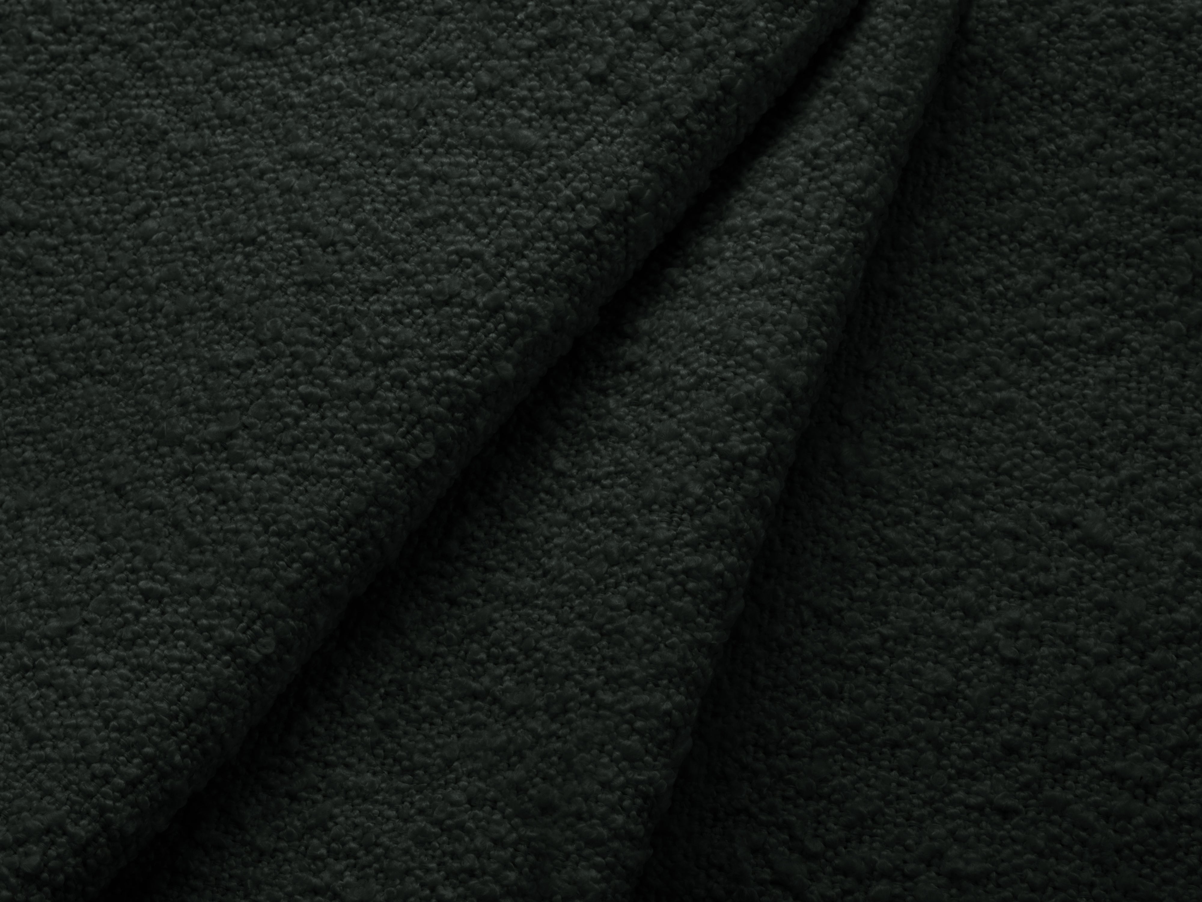 Bed met opbergruimte LUPINE zwarte boucle