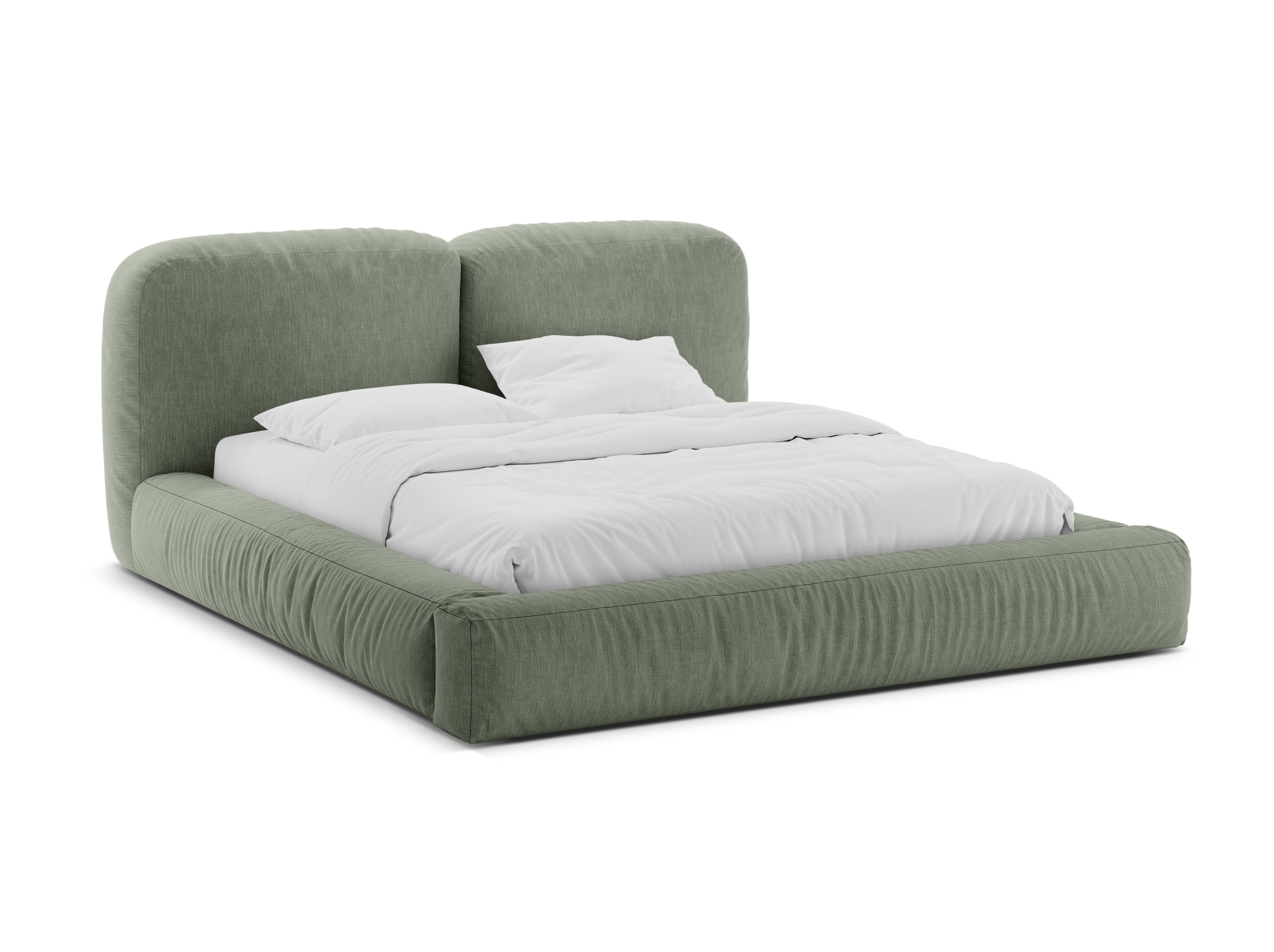 Bett MARTINA moosgrün
