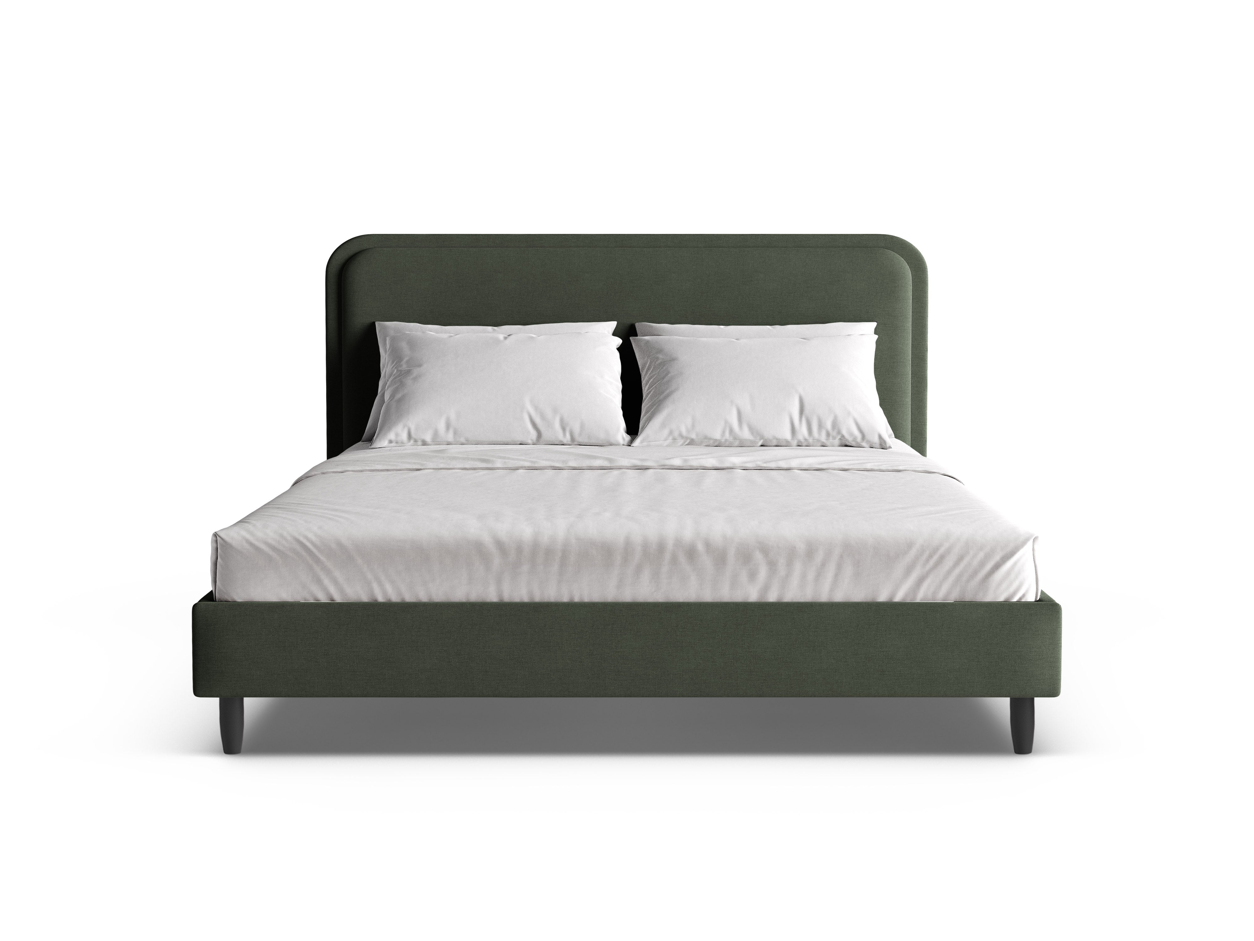 Bed AVELINE groen mos