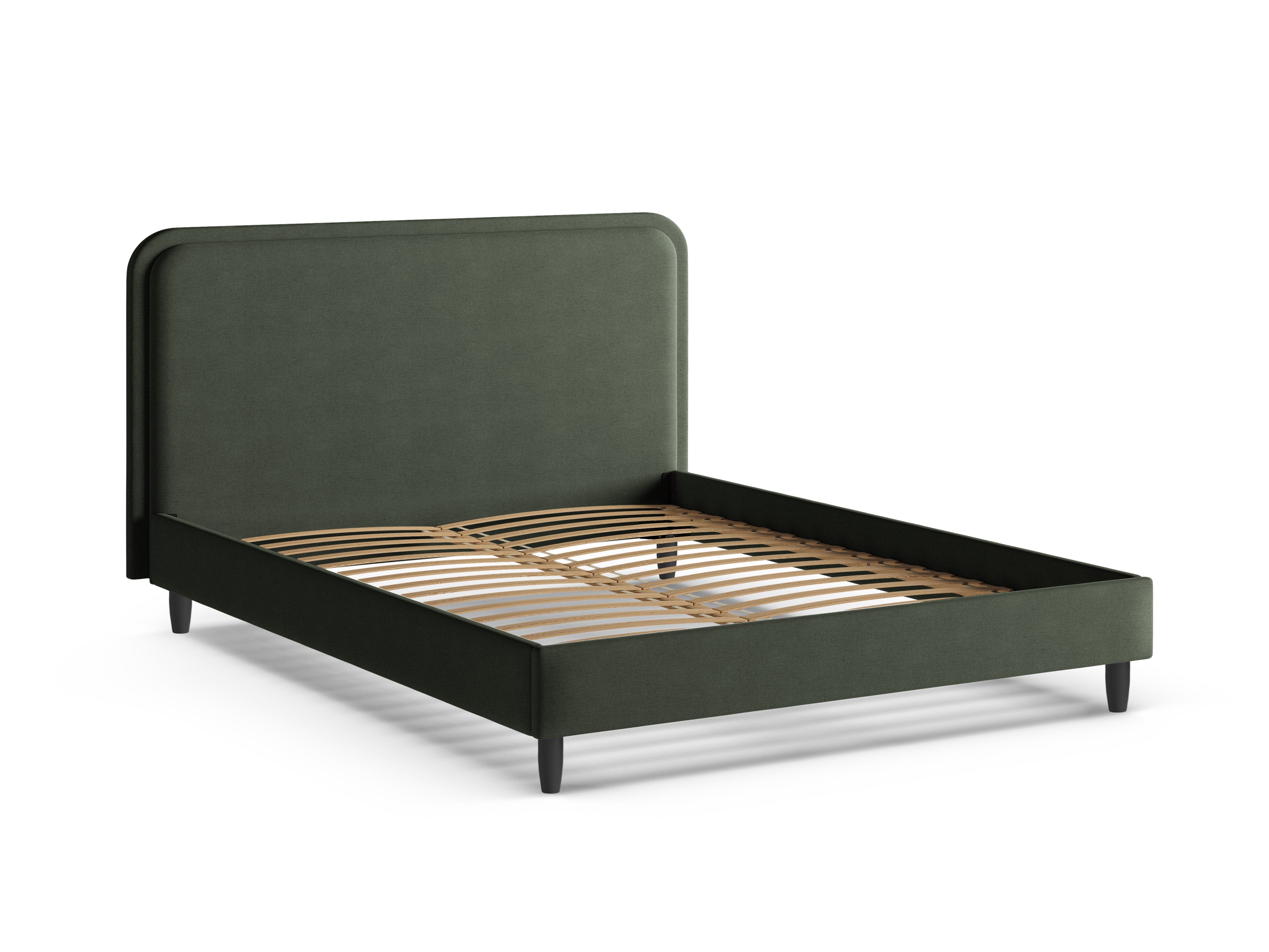 Bed AVELINE groen mos
