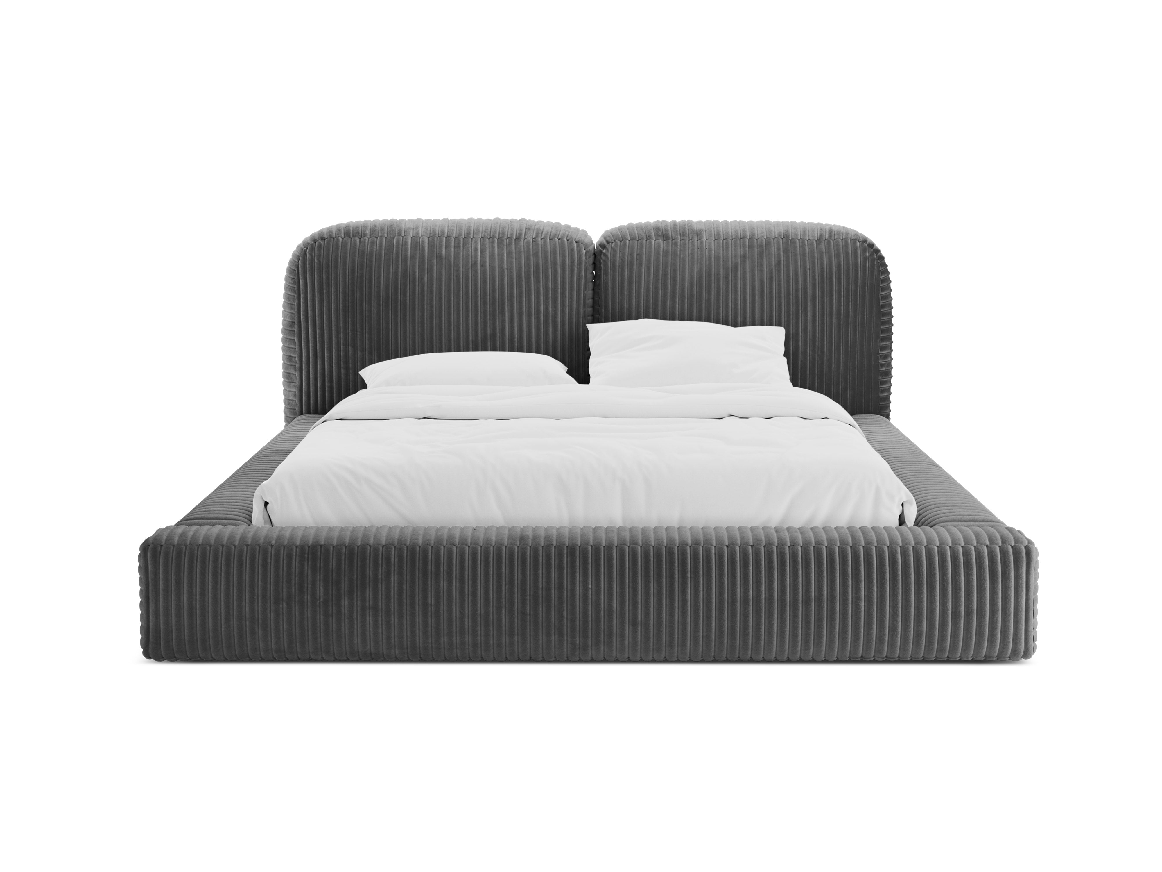 Bett MARTINA graues Cord