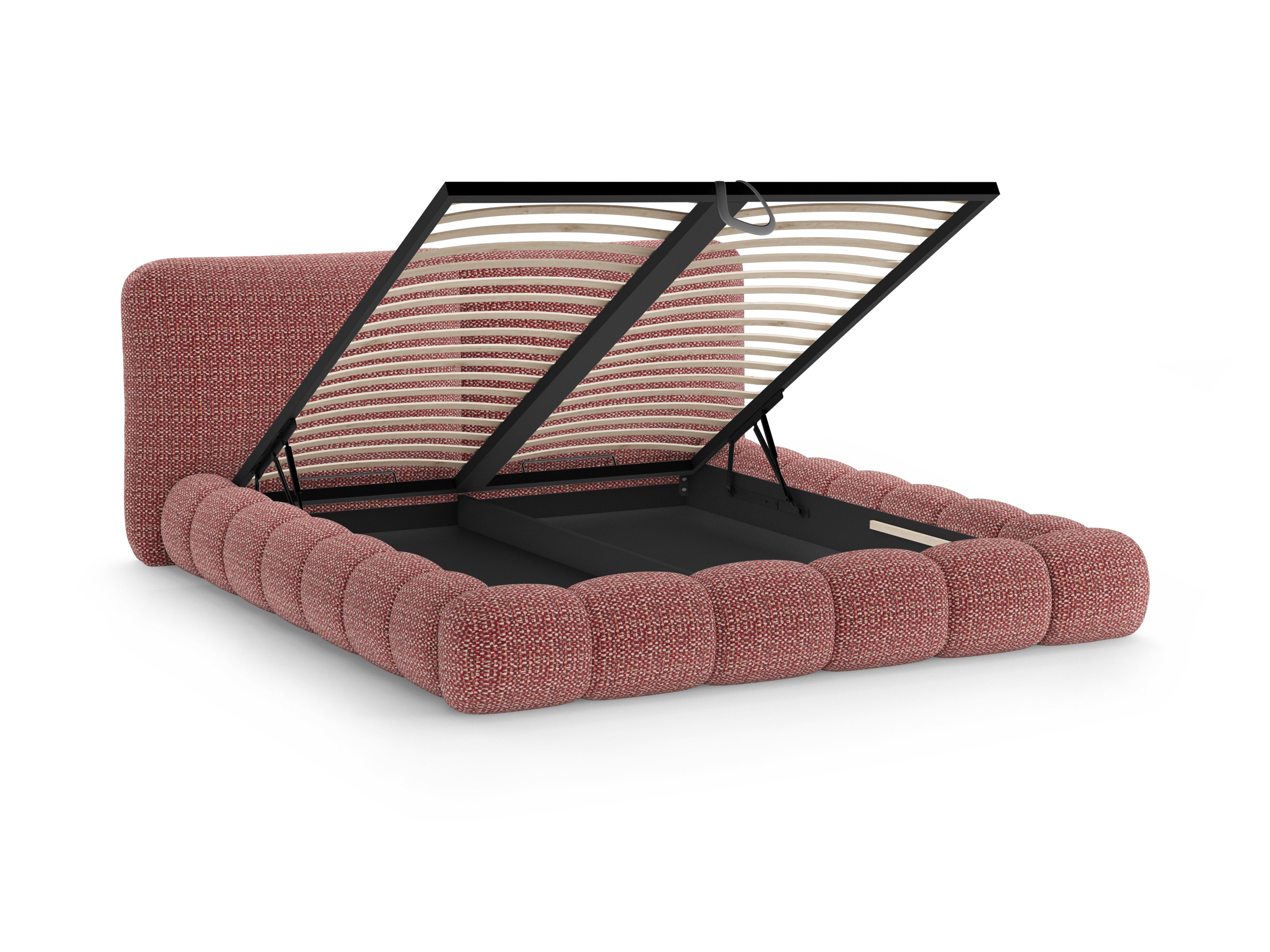 Bed SOLANGE rode melange